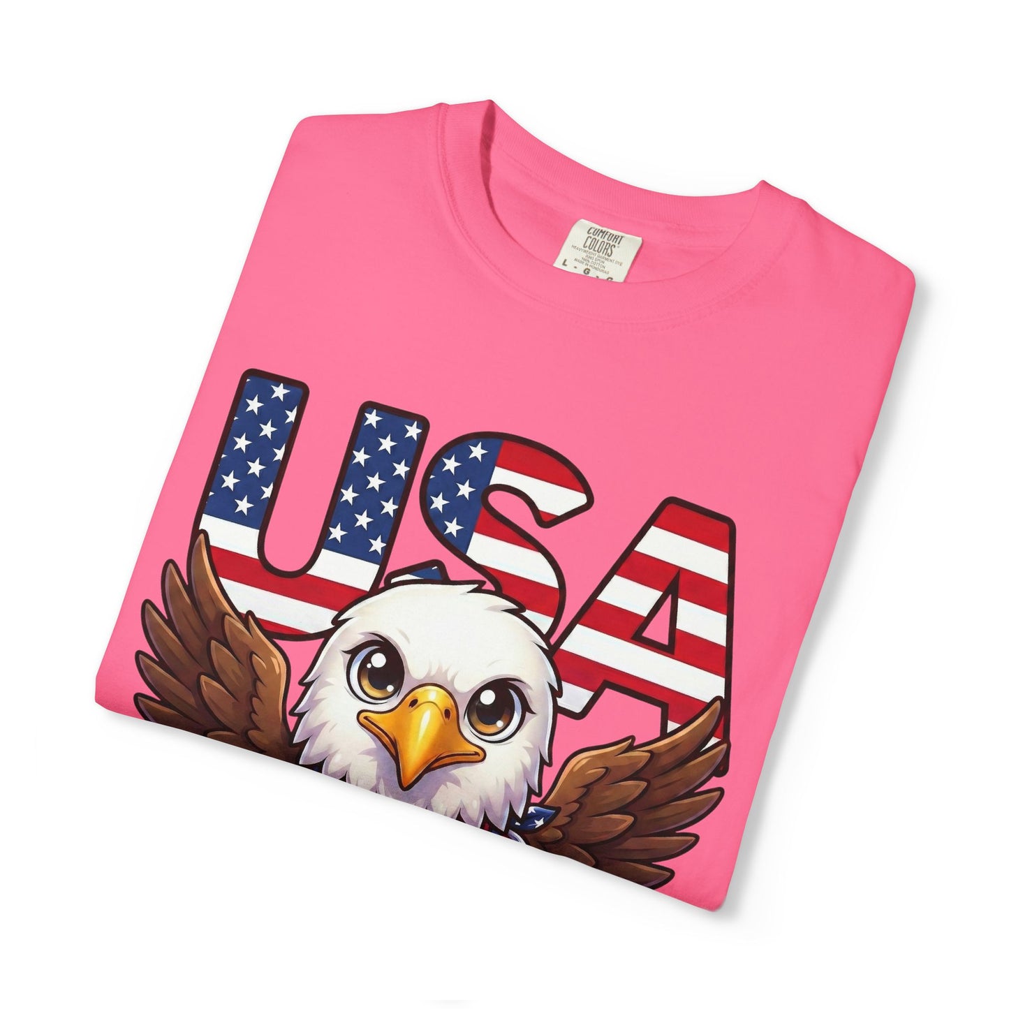 USA Eagle Shirt, Patriotic Comfort Colors Shirt, American Flag Eagle T Shirt, Fourth Of July Shirt, Freedom Graphic Tee, USA Pride Shirt