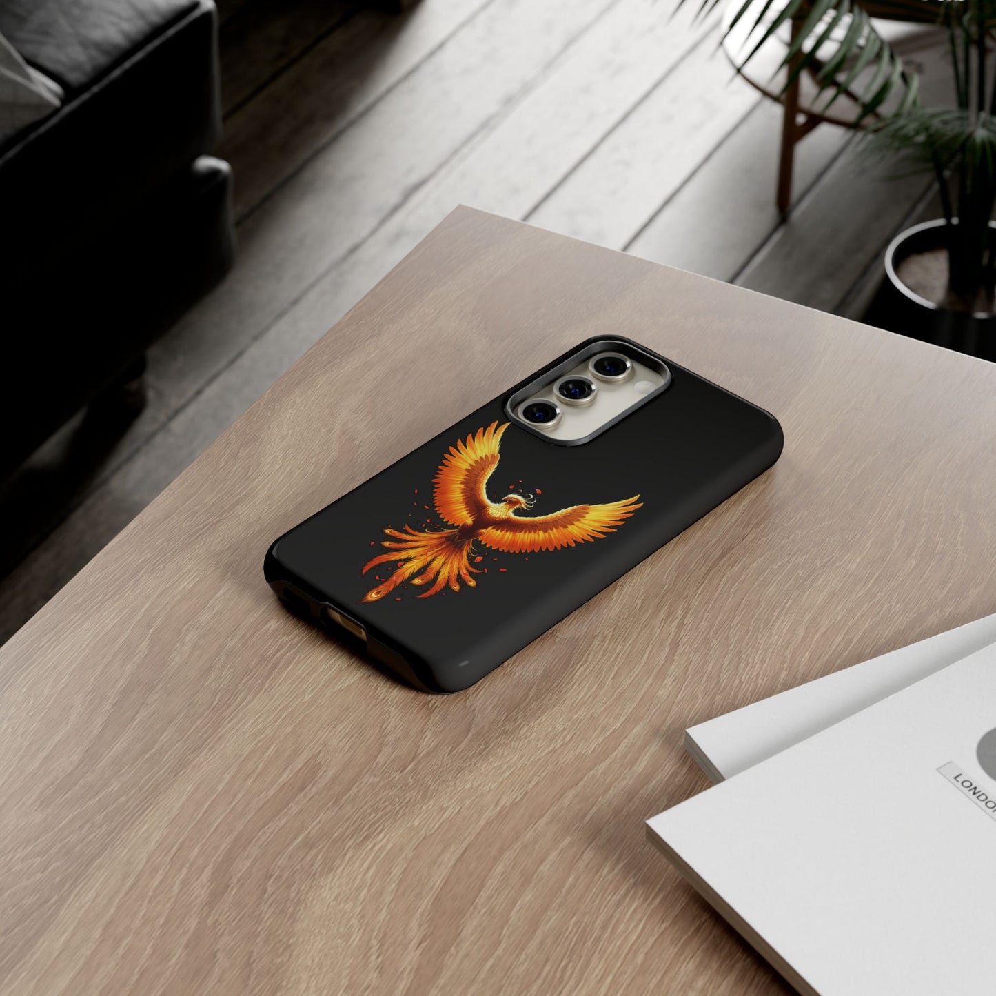 Samsung Case with Phoenix Design