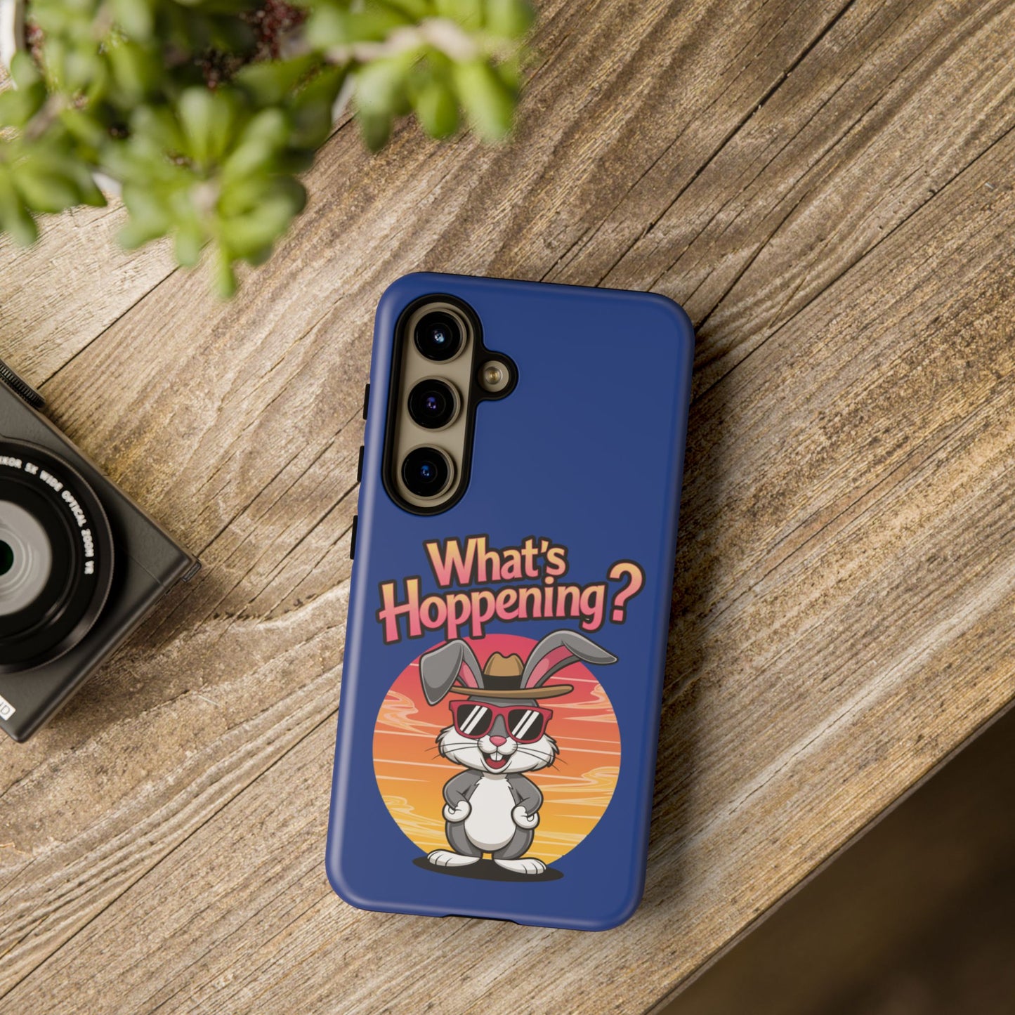 Samsung Case- Cool Bunny 'What's Hoppening'