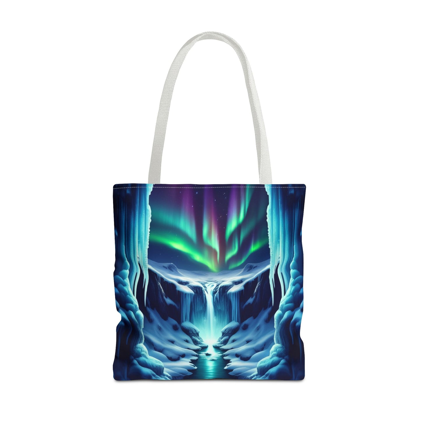 Icy Landscape Tote Bag