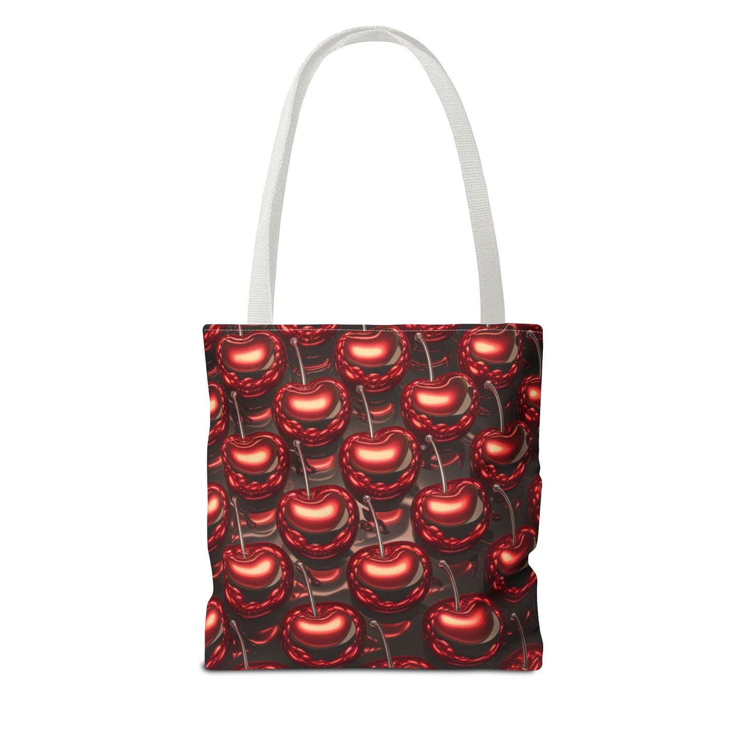 Cherry Tile Tote Bag