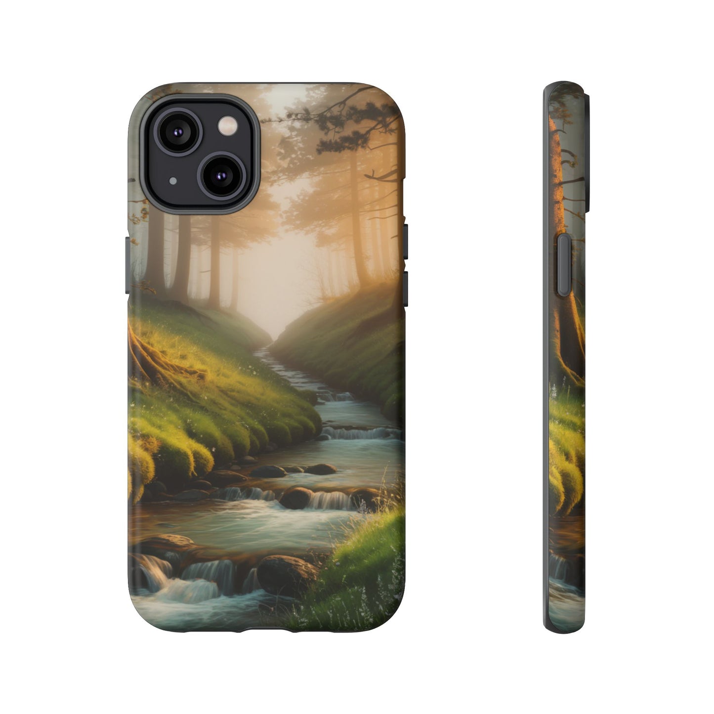 Nature Stream iPhone Case Forest Phone Case Stream iPhone Case Nature Phone Case