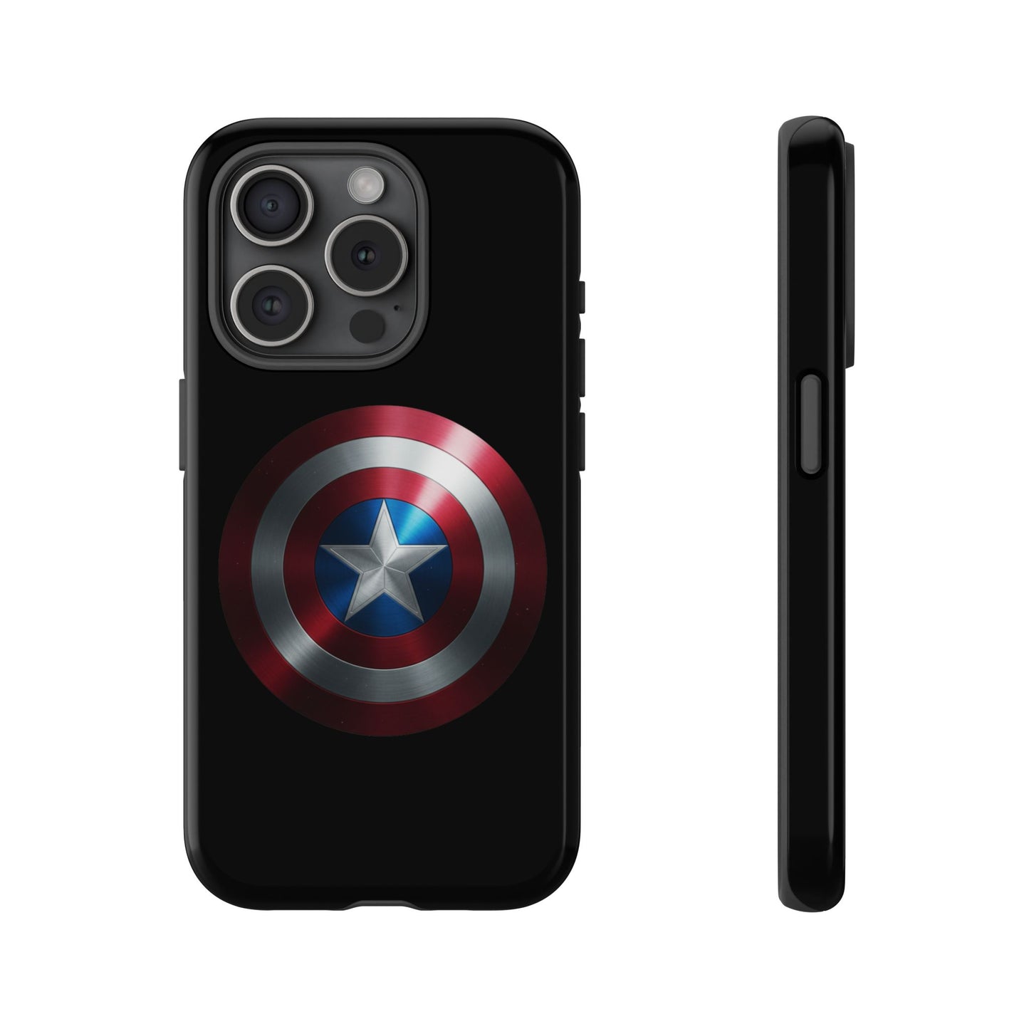 iPhone Case - Captain America Shield Design