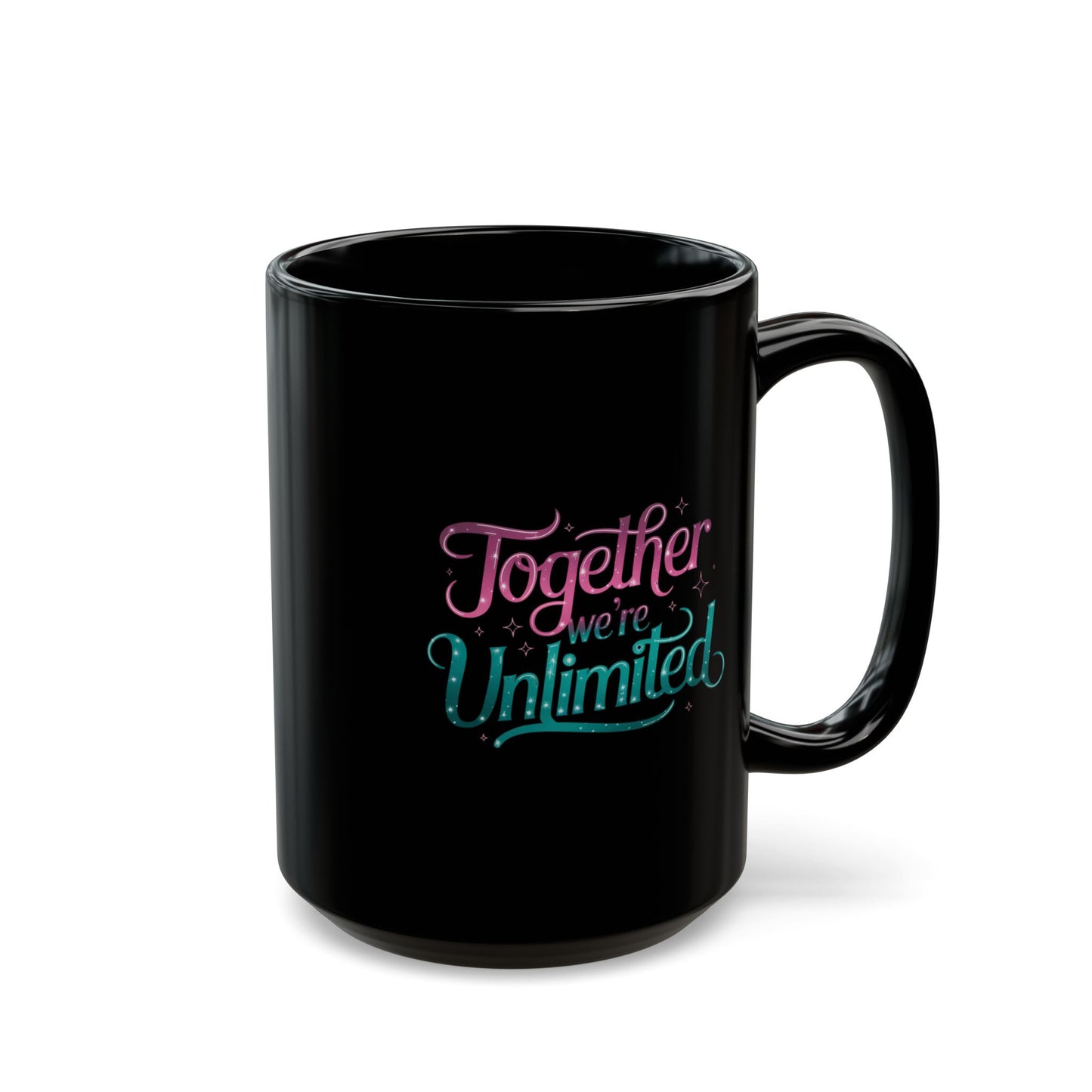“Unlimited – Together We’re Unlimited” Wicked Inspired Quote Mug 11oz or 15oz | Musical Theater Gift for Friends, Couples, Wicked Fans