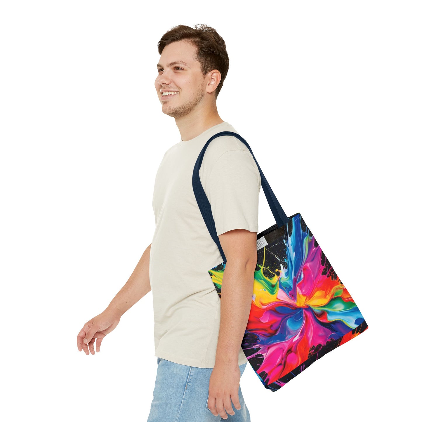 Vibrant Splash Tote Bag