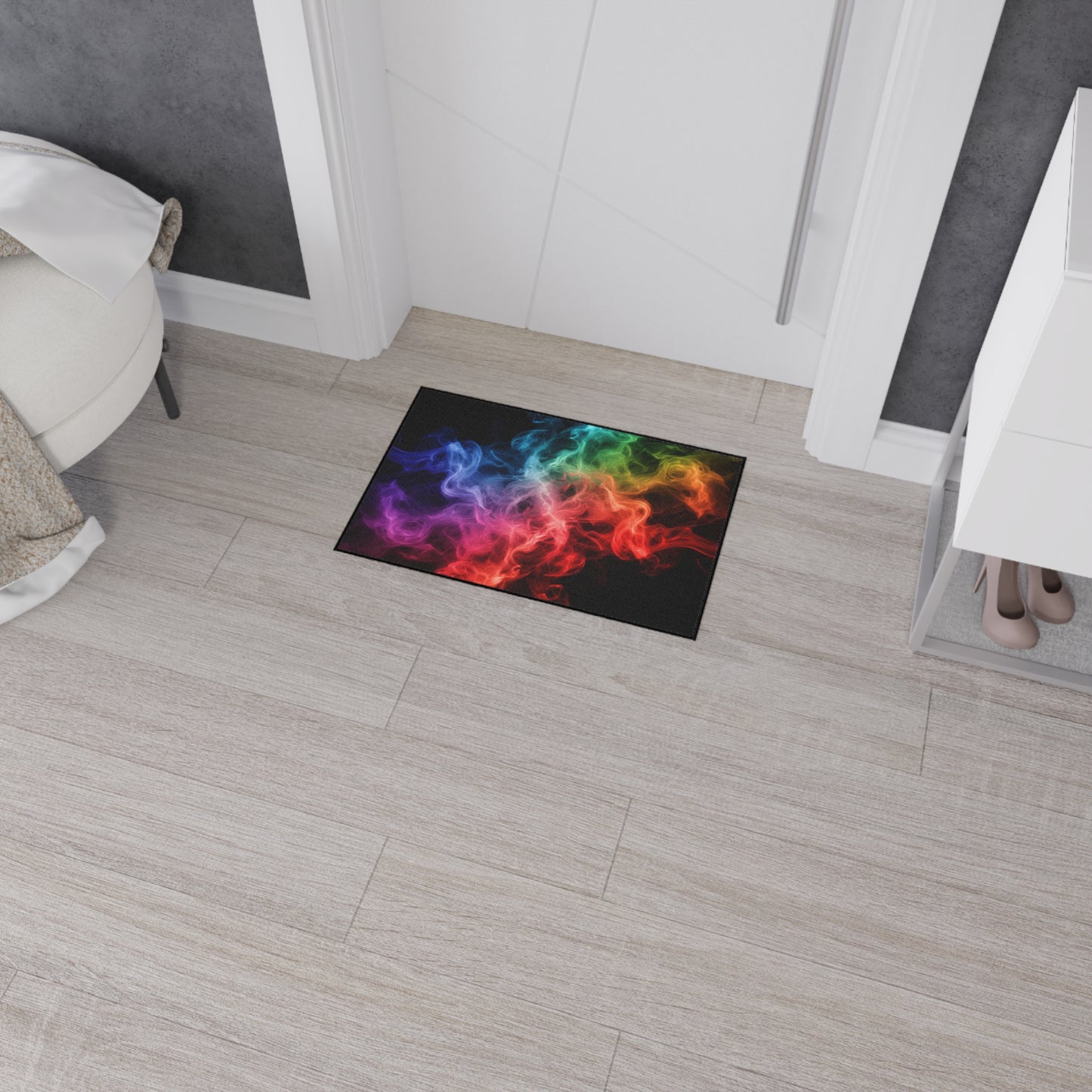 Smoke Streak Floor Mat