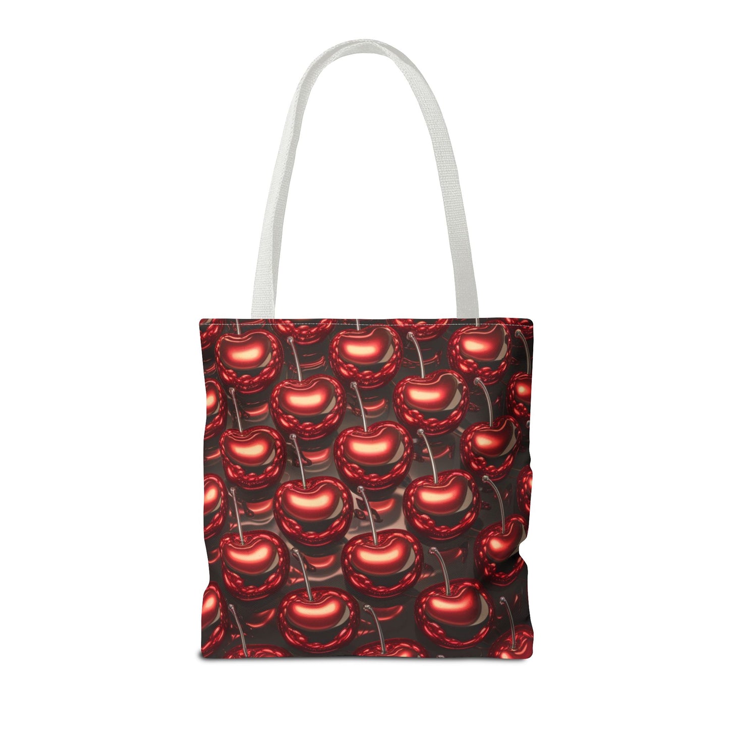 Cherry Tile Tote Bag