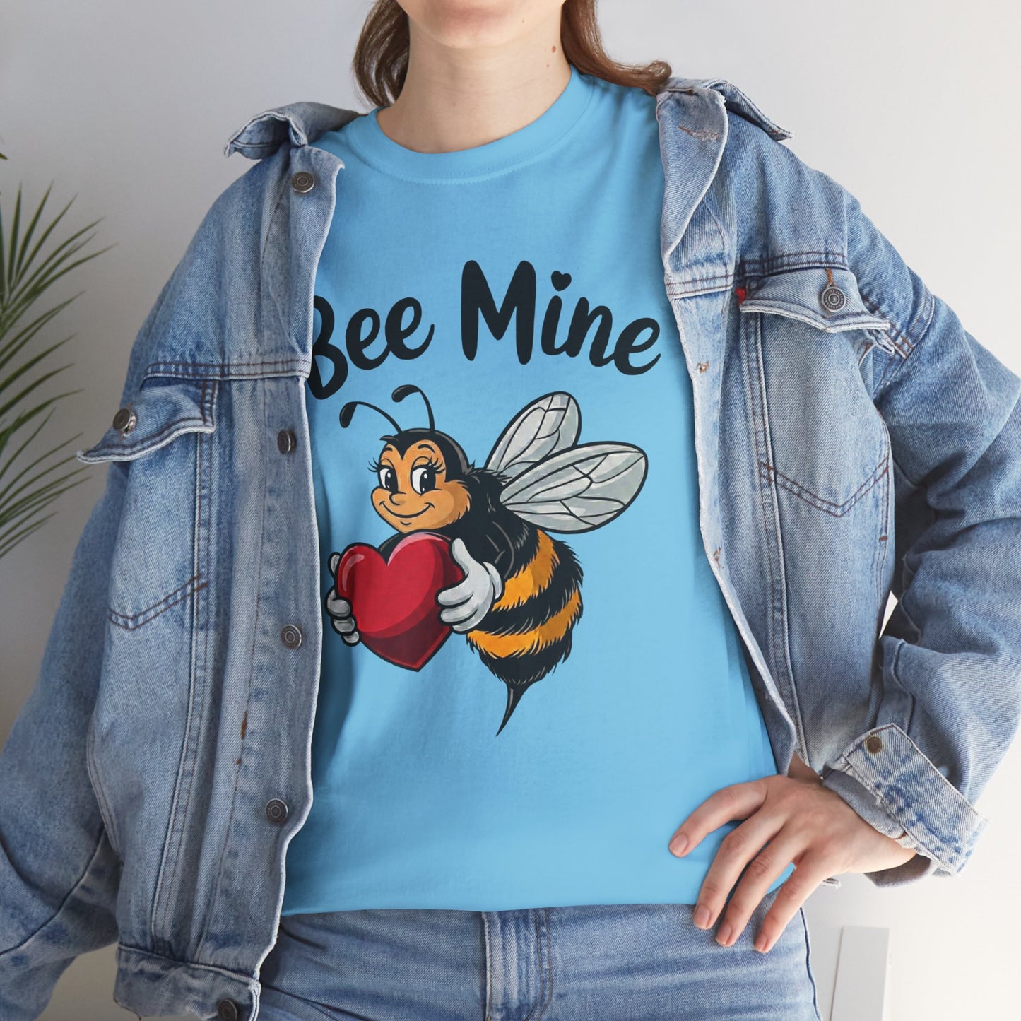 Bee Mine Shirt, Cute Valentine Shirt, Bee Love T Shirt, Funny Valentine Pun Tee, Heart Bee Graphic Shirt, Valentine Gift