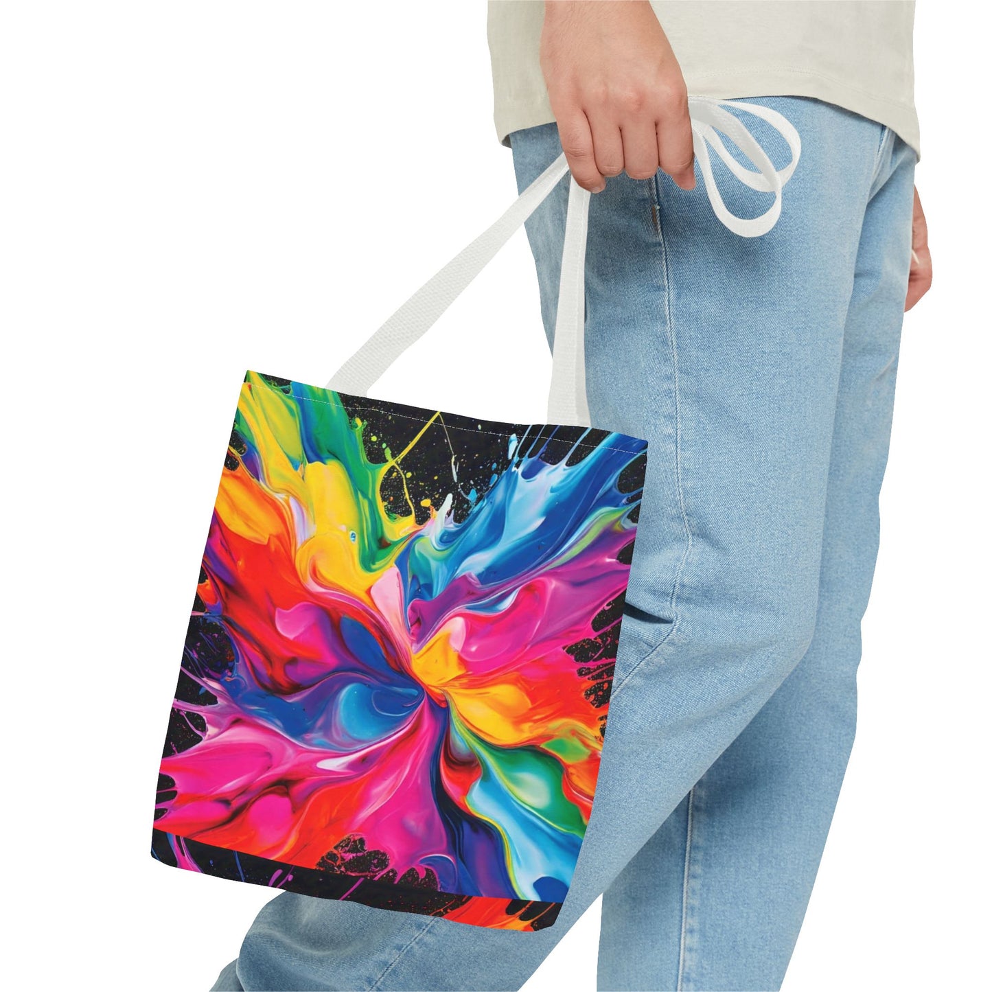 Vibrant Splash Tote Bag