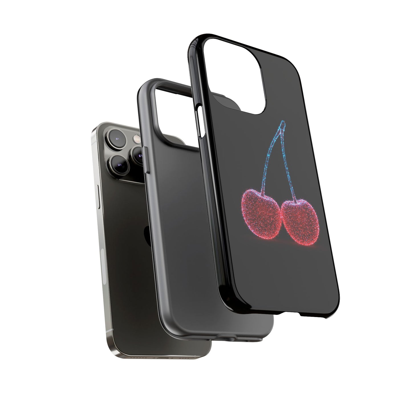 iPhone Case Bioluminescent Cherries Cherry Phone Case Cherry iPhone Case