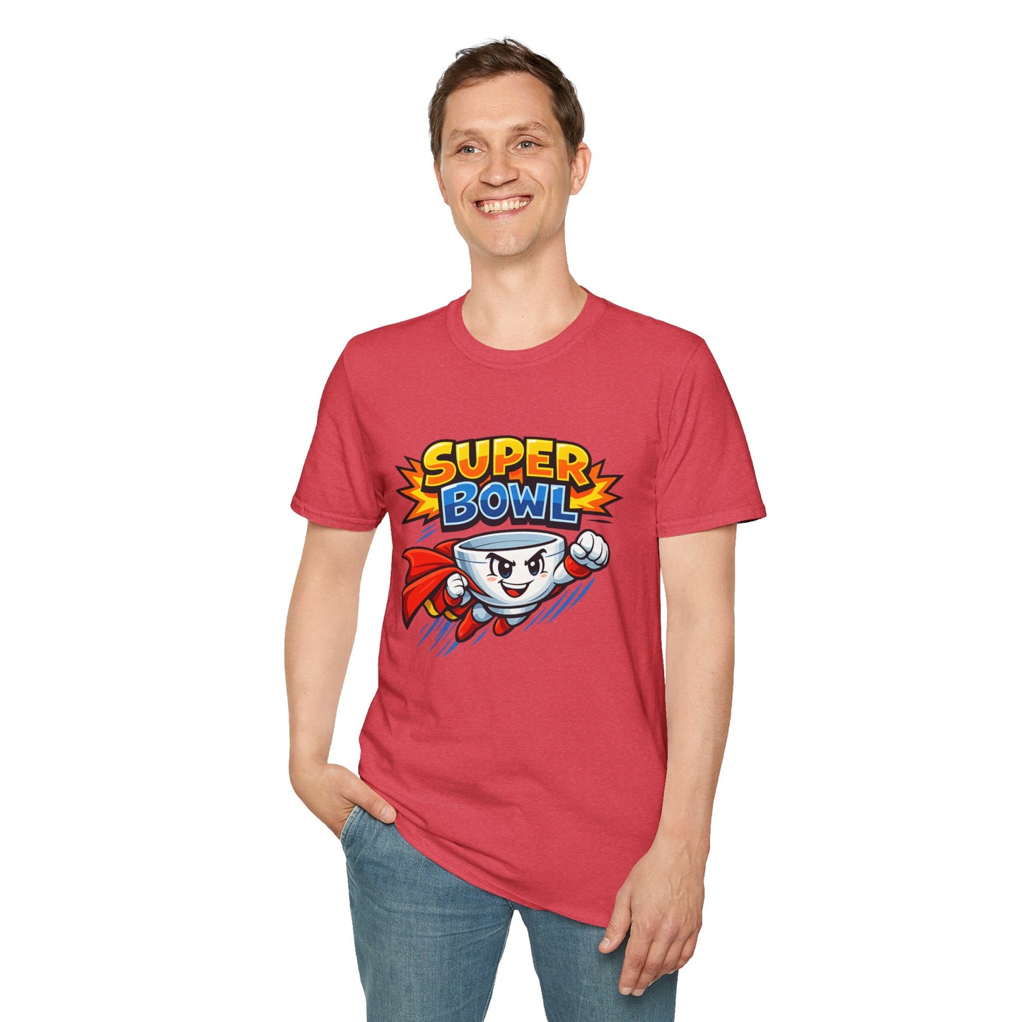 Super Bowl Shirt, Funny Super Bowl T Shirt, Football Party Shirt, Game Day Shirt, Bowl Pun Shirt, Super Bowl Party Tee, Unisex Graphic Tee