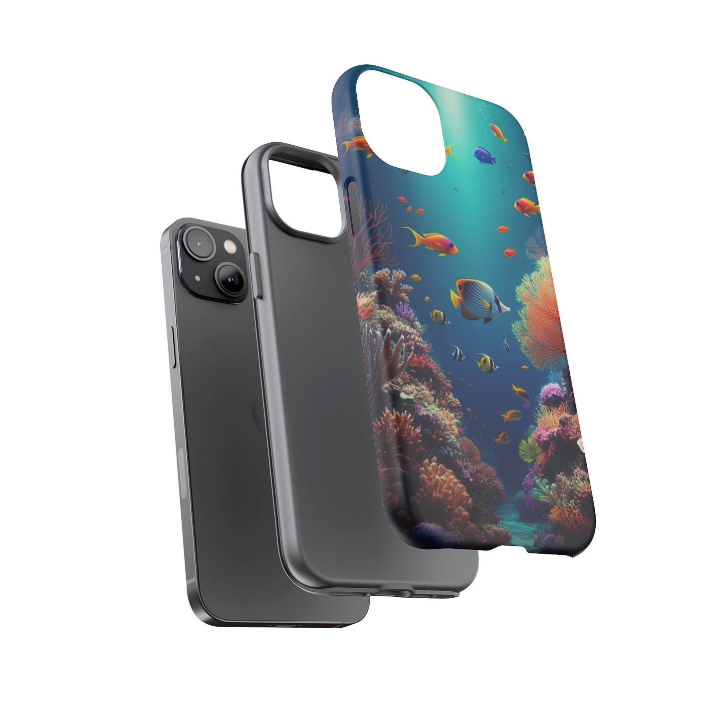 Coral Reef Tough iPhone case
