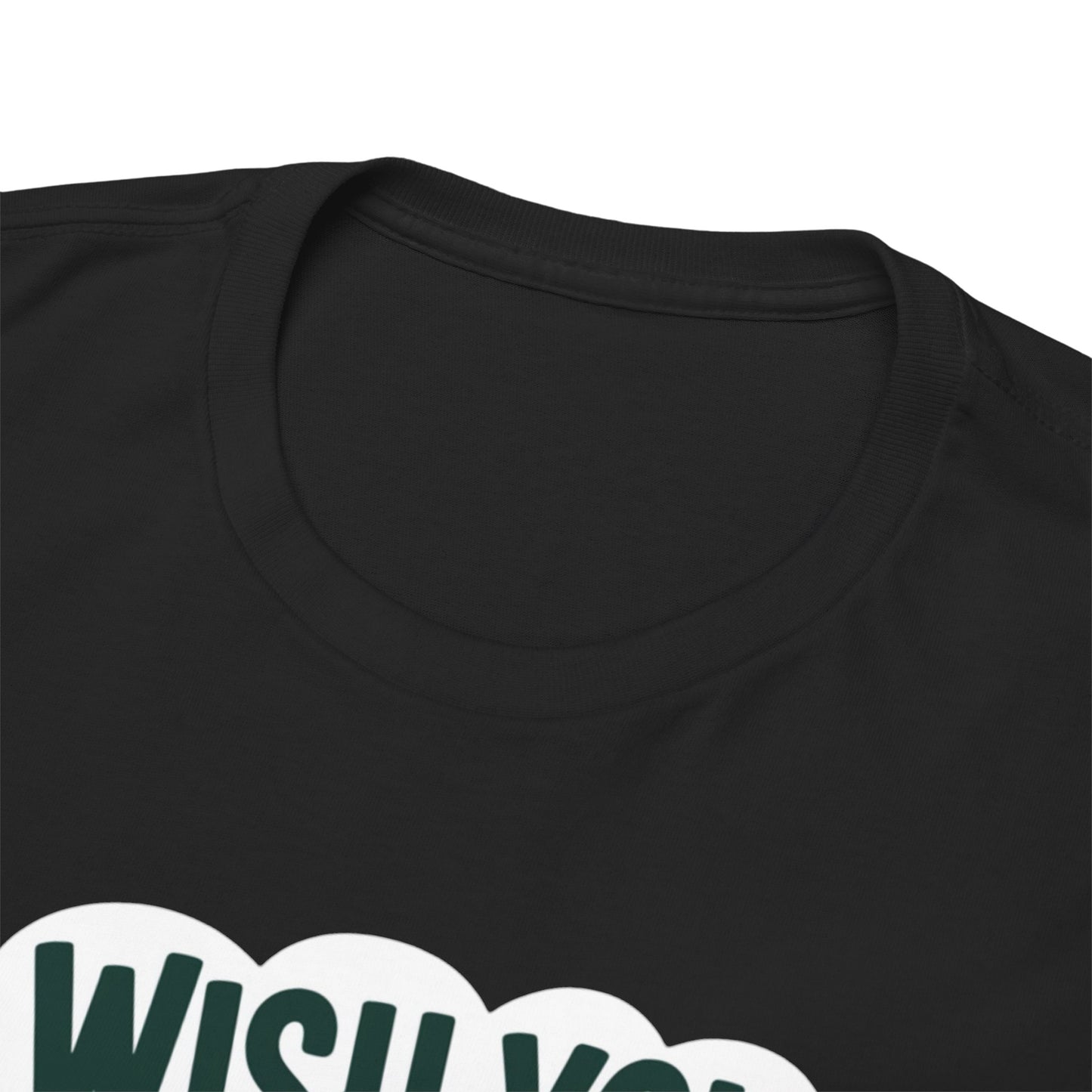 Wish You Were Deer Funny Christmas T-Shirt, Cute Reindeer Holiday Tee, Pun Christmas Shirt, Festive Santa Hat Deer Graphic Tee Gift