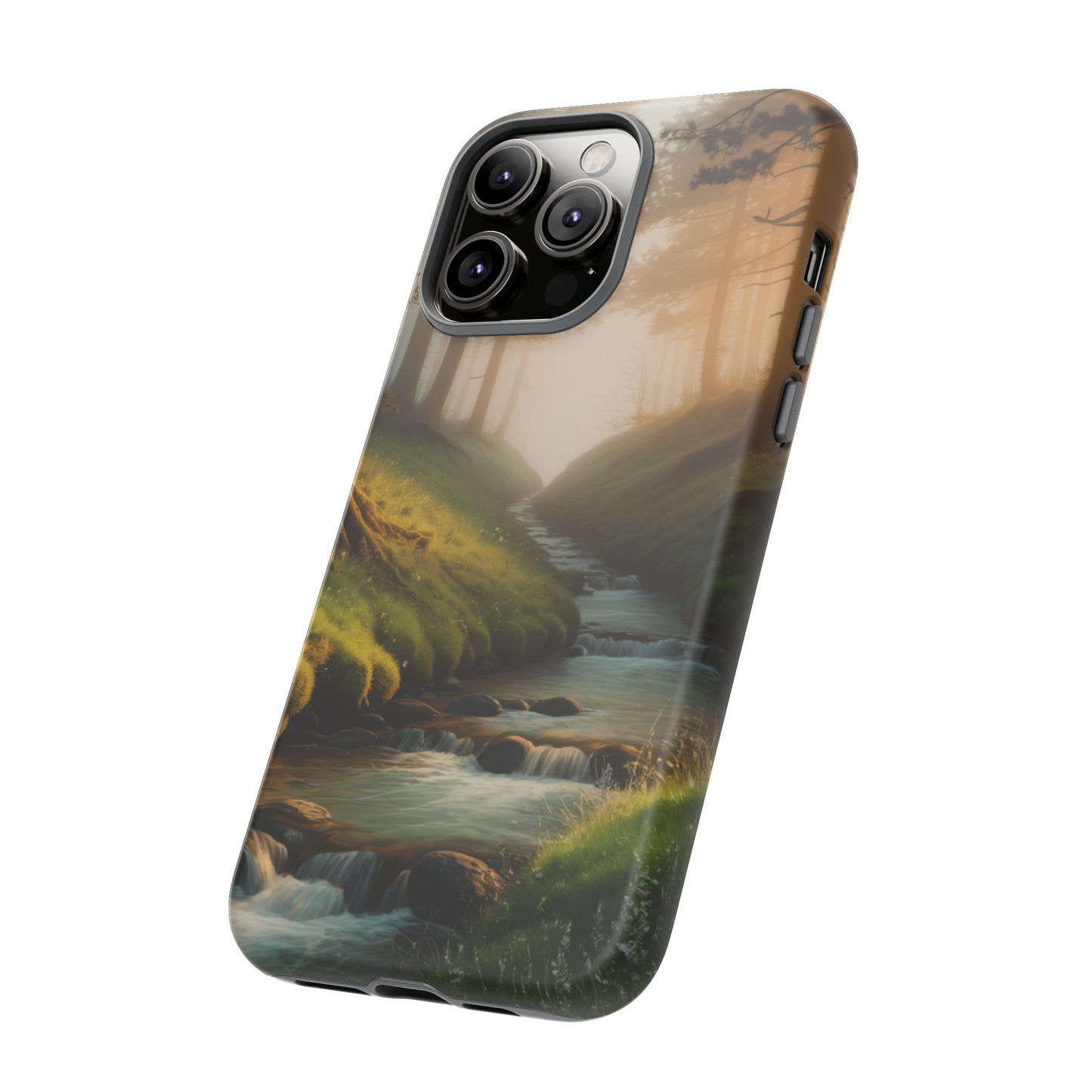 Nature Stream iPhone Case Forest Phone Case Stream iPhone Case Nature Phone Case