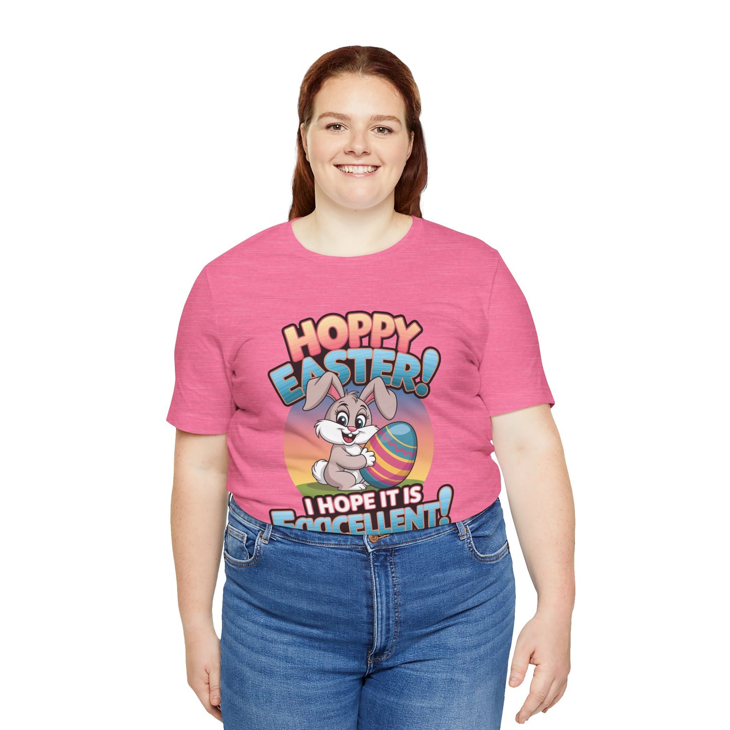 Happy Easter Unisex Tee Easter Shirt Easter Bunny T Shirt Easter Apparel Easter Bunny Outfit