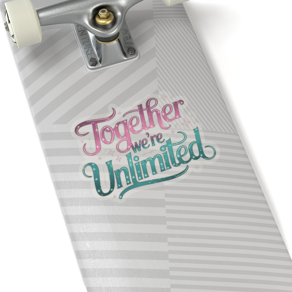 "Together We're Unlimited Kiss-Cut Sticker