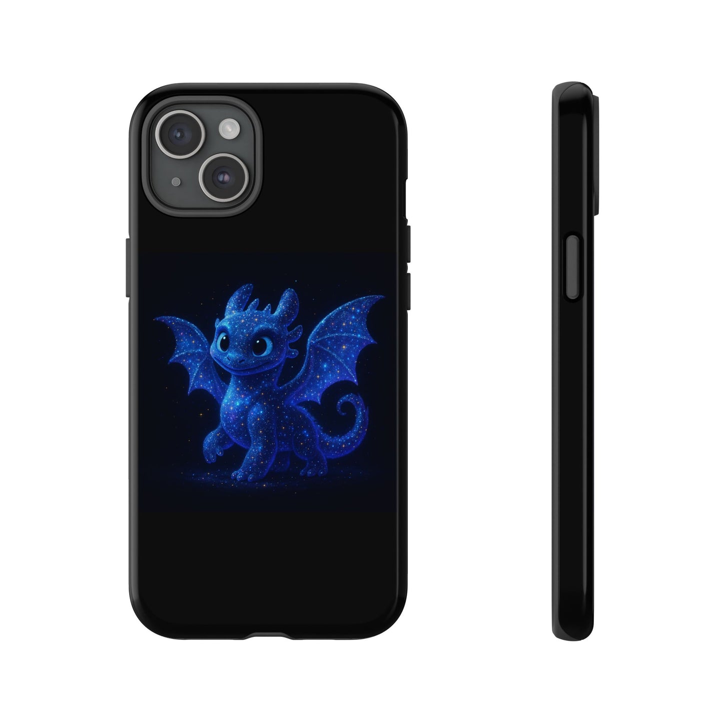Galaxy Dragon iPhone Case - Cute Fantasy Star Phone Cover for iPhone Phones | Gift for Dragon Lover | Cosmic Creature Art