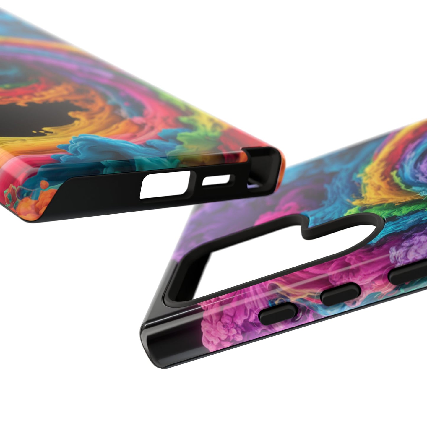 Phone Case - Colorful Swirl Design for Samsung Galaxy