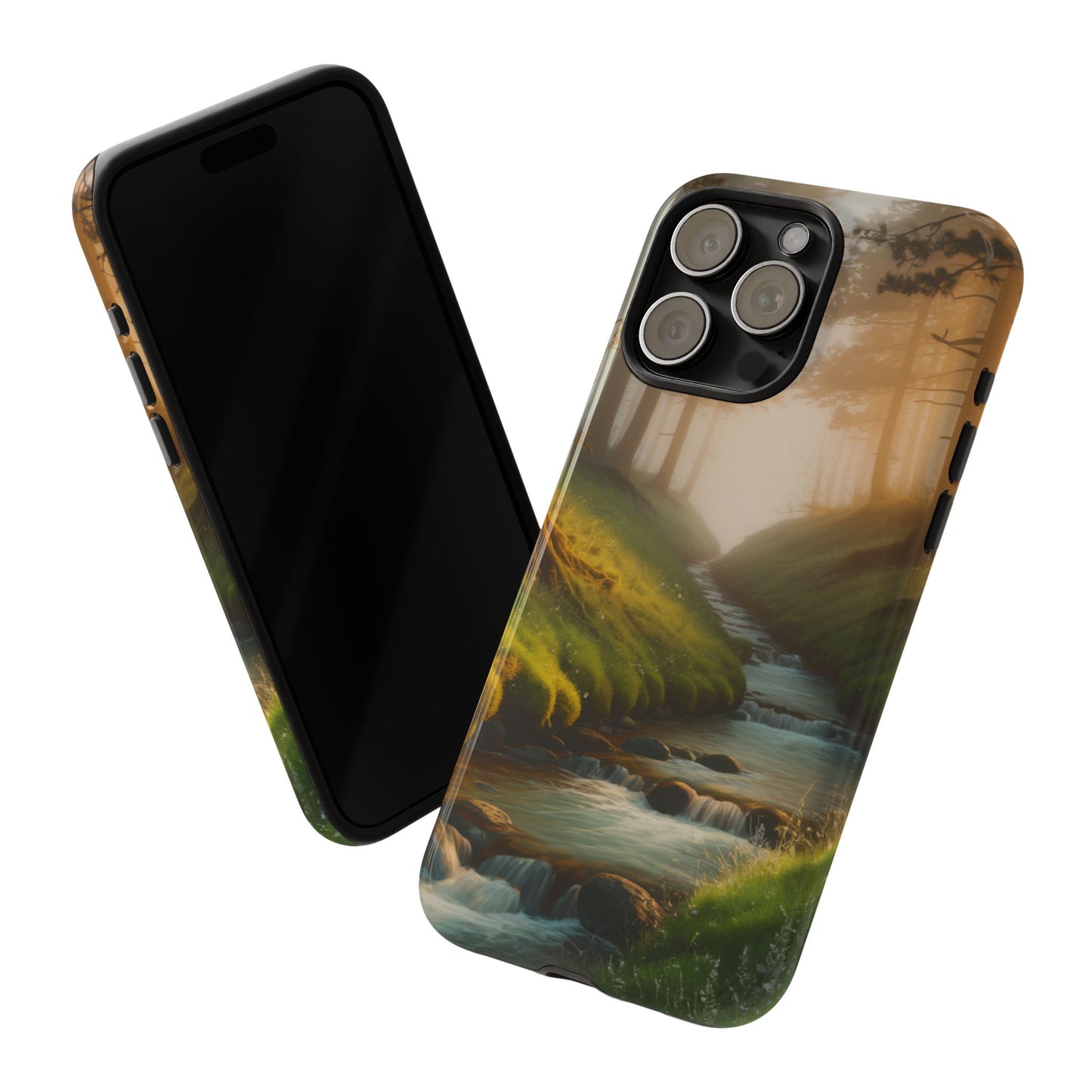 Nature Stream iPhone Case Forest Phone Case Stream iPhone Case Nature Phone Case