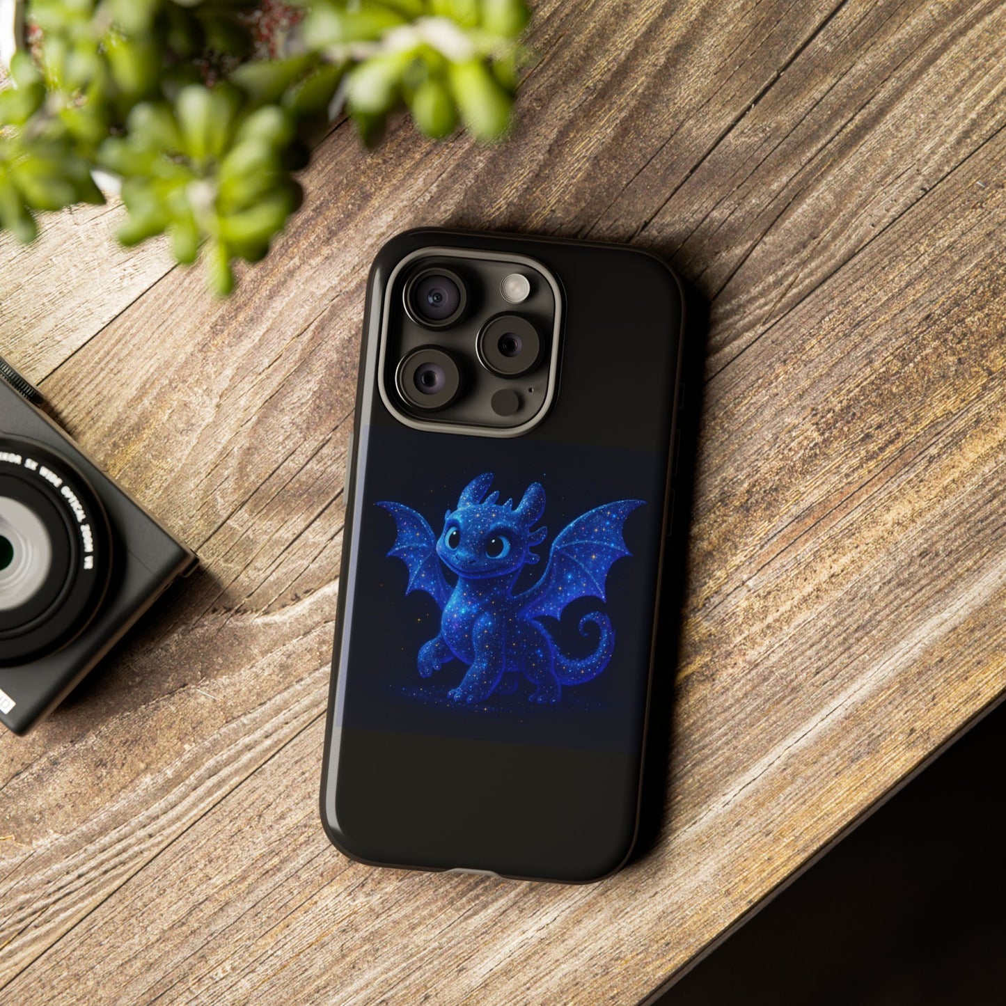 Galaxy Dragon iPhone Case - Cute Fantasy Star Phone Cover for iPhone Phones | Gift for Dragon Lover | Cosmic Creature Art