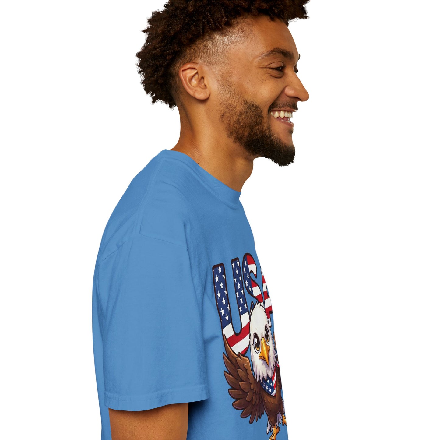 USA Eagle Shirt, Patriotic Comfort Colors Shirt, American Flag Eagle T Shirt, Fourth Of July Shirt, Freedom Graphic Tee, USA Pride Shirt