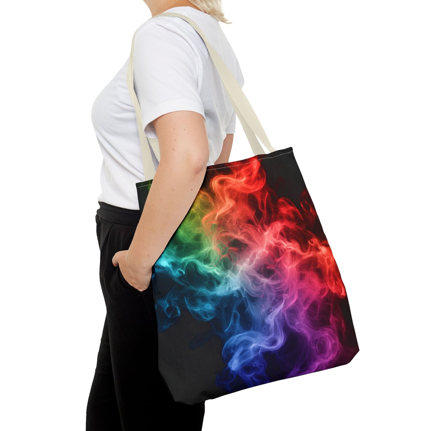 Colorful Smoke Tote Bag