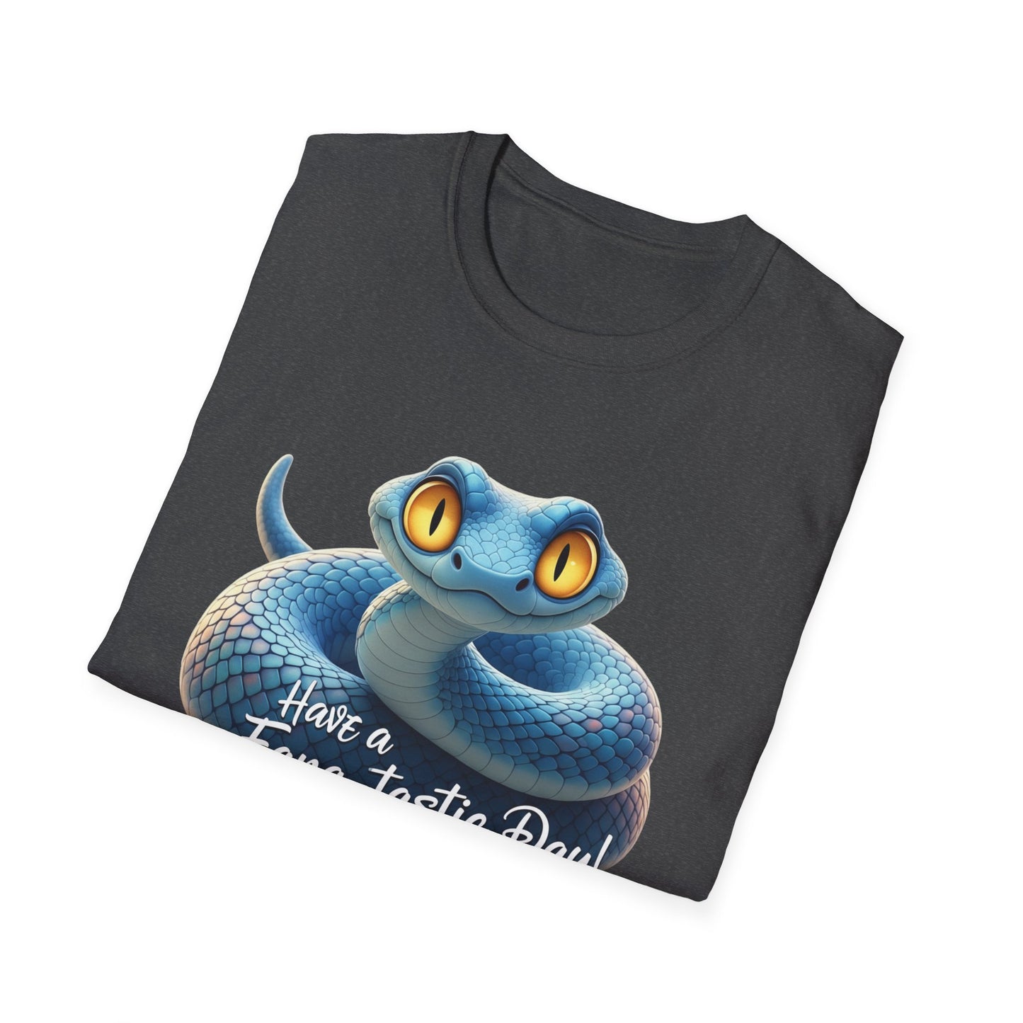 Have A Fang-tastic Day Snake T-Shirt, Funny Reptile Tee, Cute Snake Lover Gift, Animal Pun Shirt, Humor Top For Her Or Him