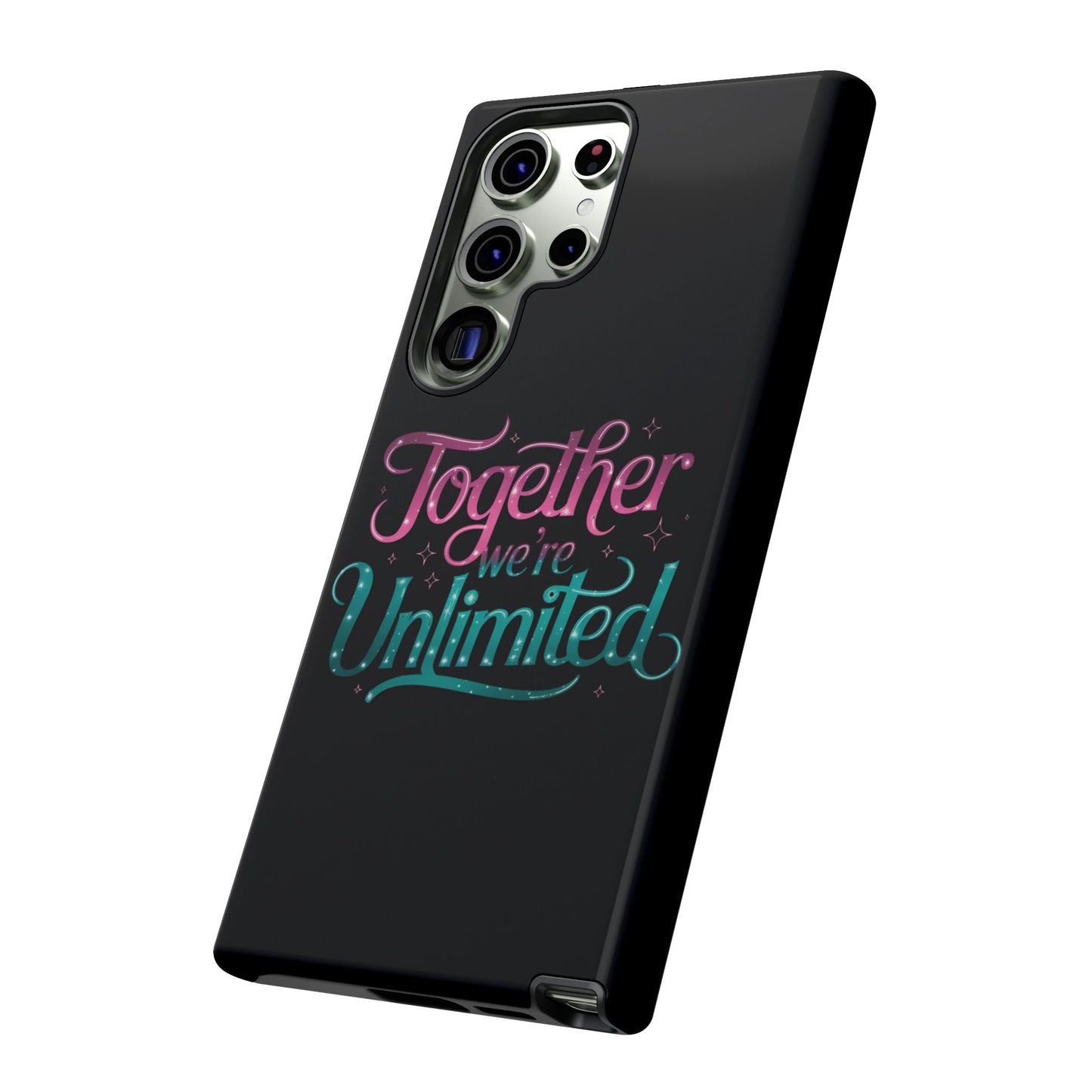 Samsung Case Musical Quote 'Together We're Unlimited' Musical Phone Case