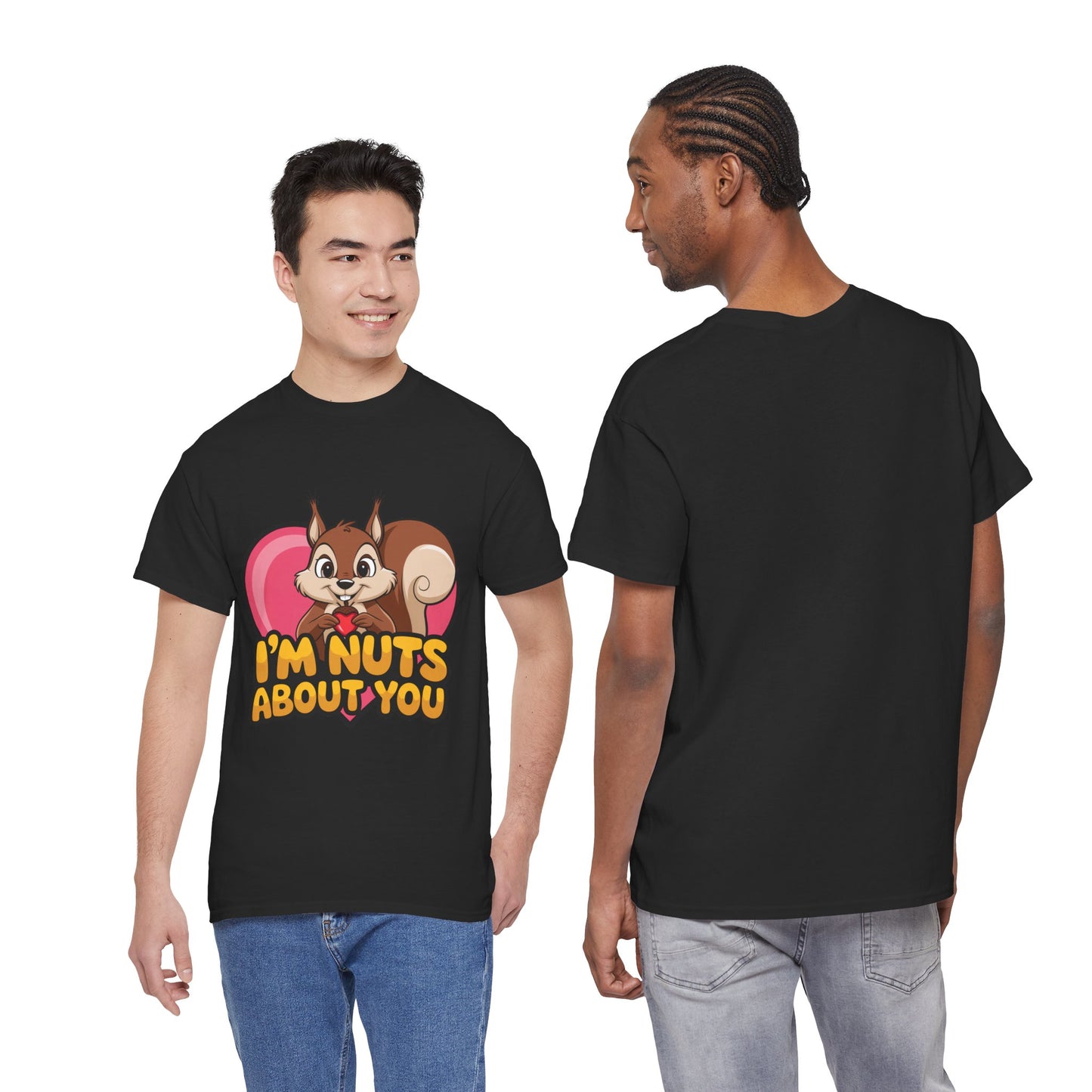 I’m Nuts About You Shirt, Funny Valentine Shirt, Squirrel Love T Shirt, Cute Animal Pun Tee, Valentine Gift For Him Her