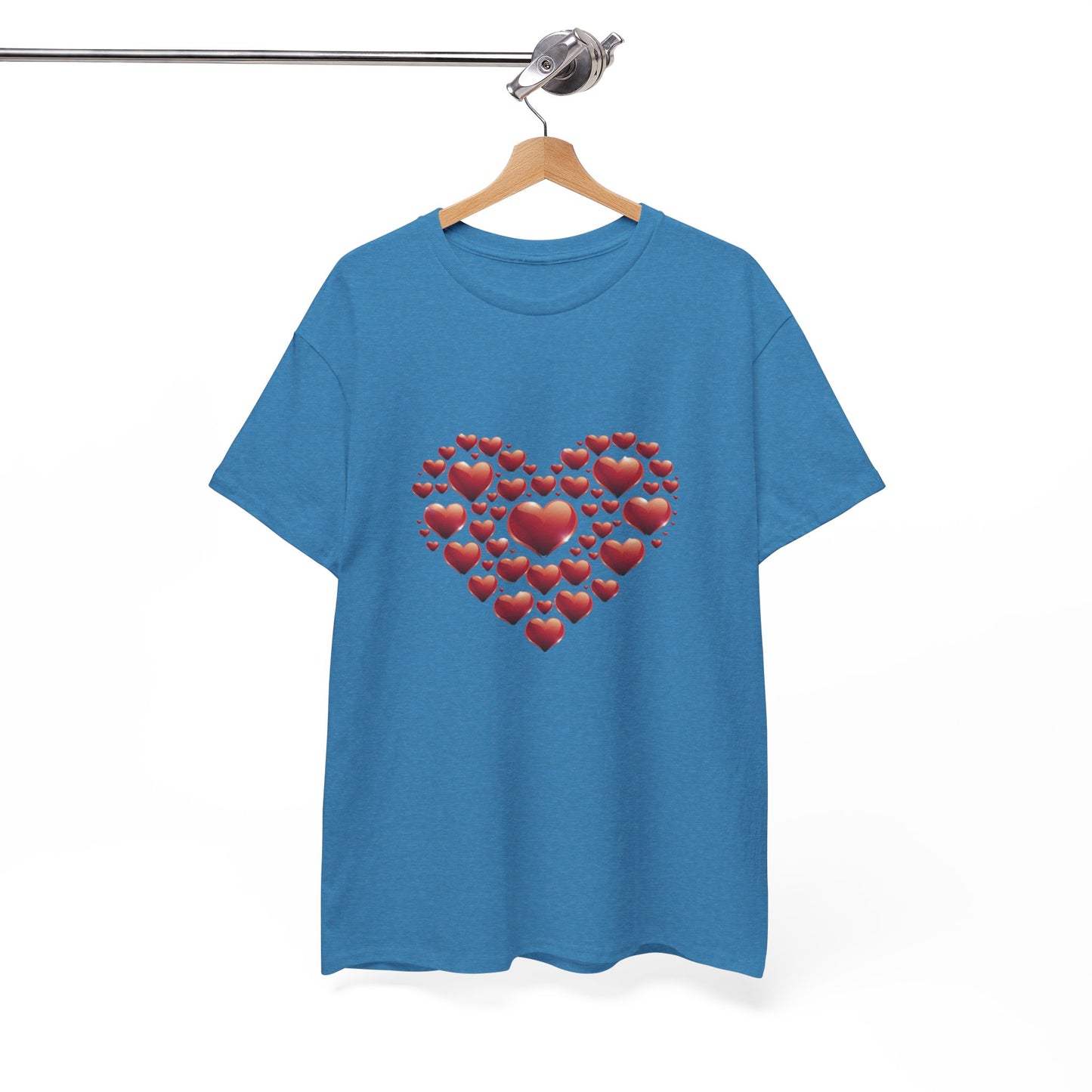 Heart Of Hearts Shirt, Minimal Valentine Shirt, Red Heart Graphic Tee, Love Aesthetic T Shirt, Valentine Gift Shirt