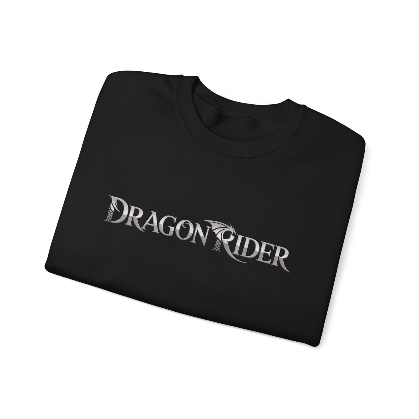 Dragon Rider Sweatshirt | Unisex Fantasy Gamer Crewneck | Nerdy Cozy Mythical Gift | Medieval Dragon Pullover | Geek Cosplay Style