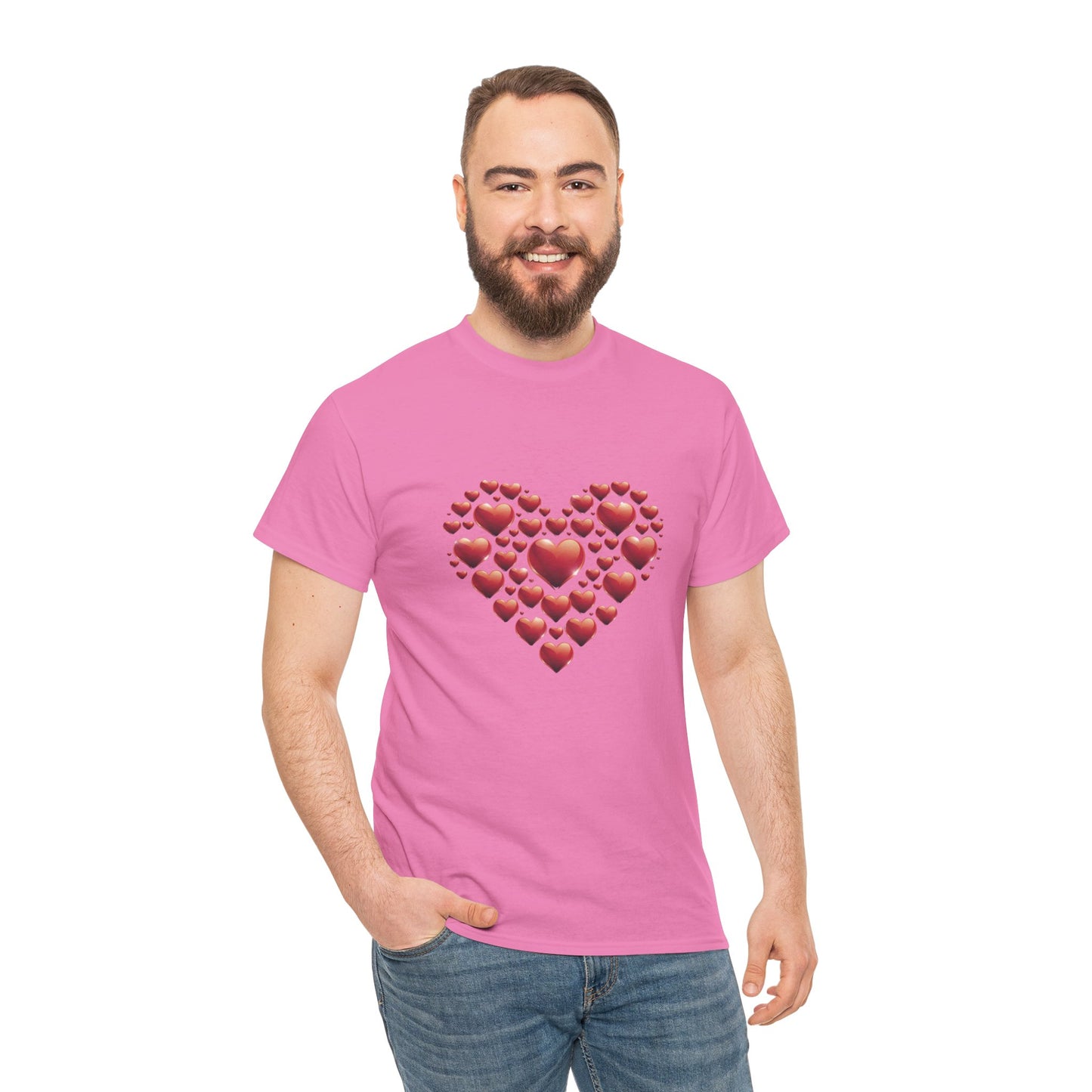 Heart Of Hearts Shirt, Minimal Valentine Shirt, Red Heart Graphic Tee, Love Aesthetic T Shirt, Valentine Gift Shirt
