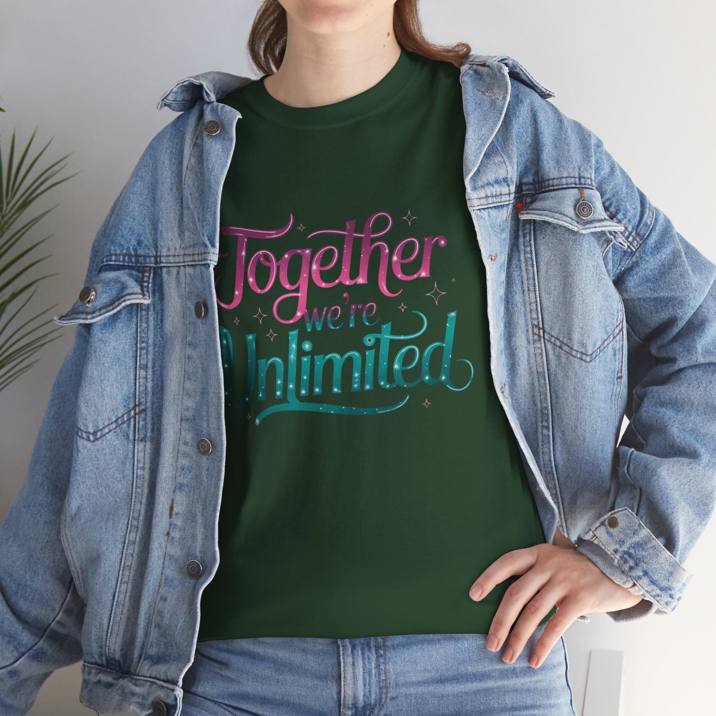 Together We're Unlimited Wicked Shirt - Broadway Musical Tee, Defy Gravity Quote, Witchcore Gift, Elphaba Glinda Unisex T-Shirt 2025