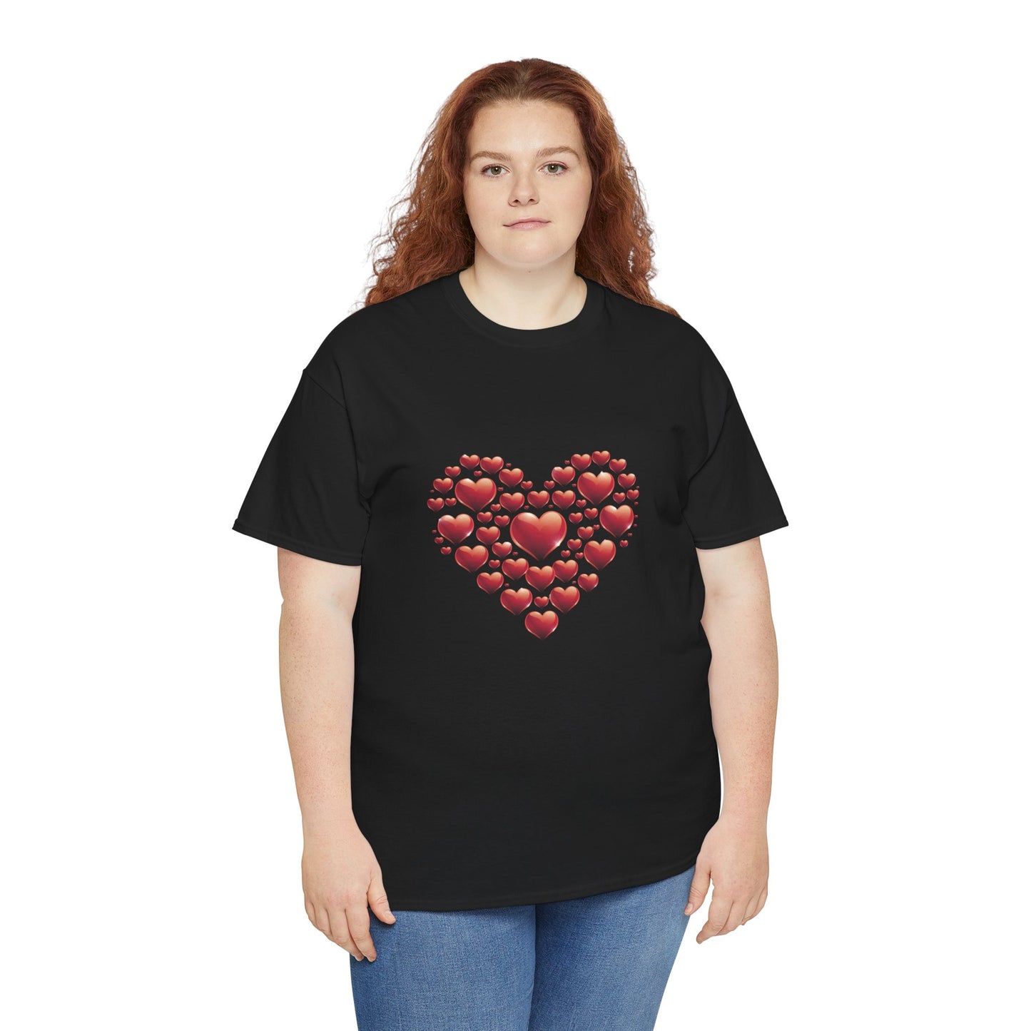 Heart Of Hearts Shirt, Minimal Valentine Shirt, Red Heart Graphic Tee, Love Aesthetic T Shirt, Valentine Gift Shirt