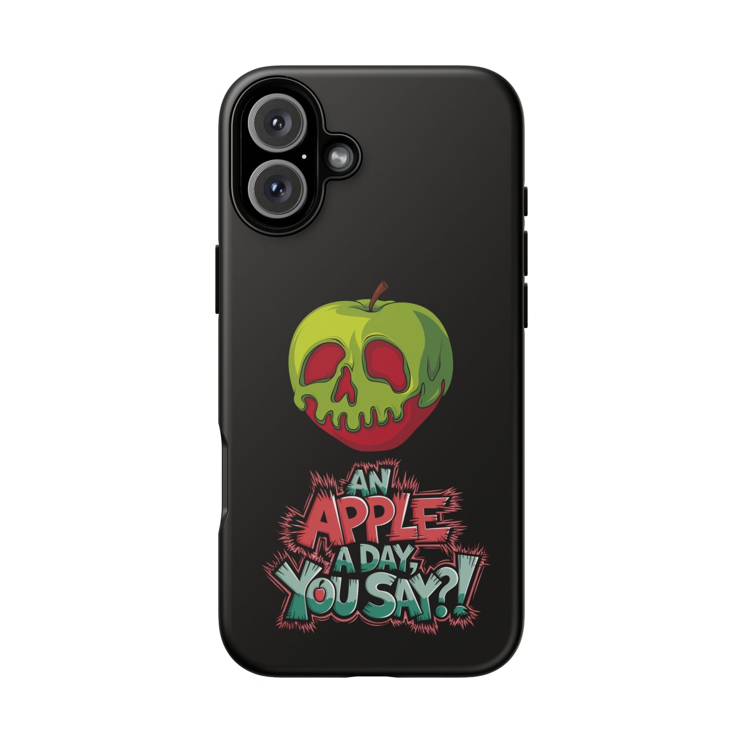 iPhone Case - Poison Apple 'An Apple a Day You Say'