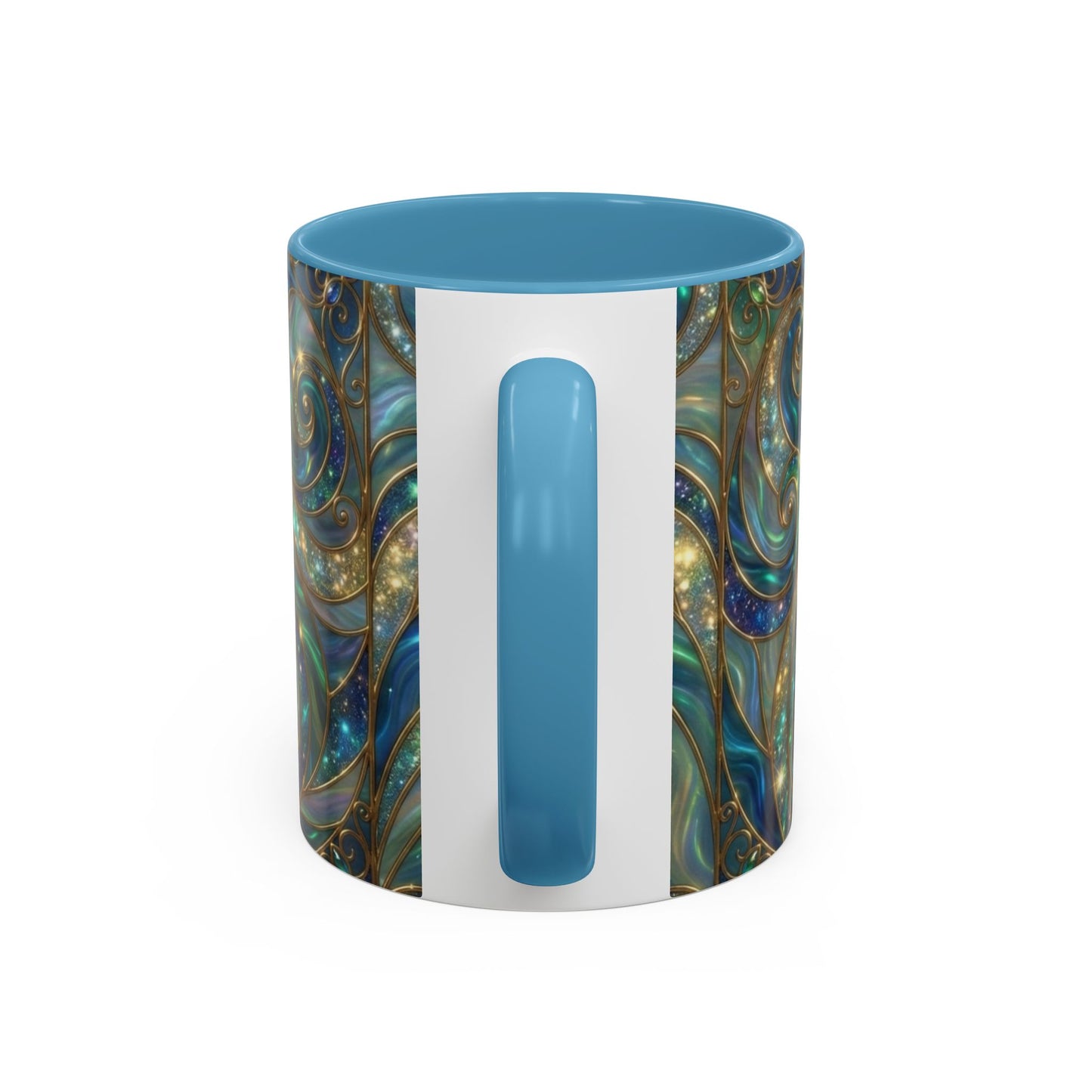 Hummingbird Stained Glass Mug, Colorful Art Coffee Mug, Bird Lover Gift, Nature Inspired Ceramic Mug, Tea Cup