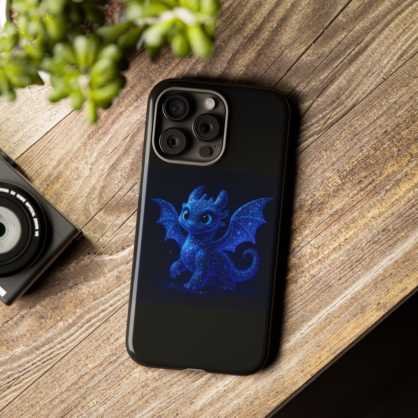 Galaxy Dragon iPhone Case - Cute Fantasy Star Phone Cover for iPhone Phones | Gift for Dragon Lover | Cosmic Creature Art