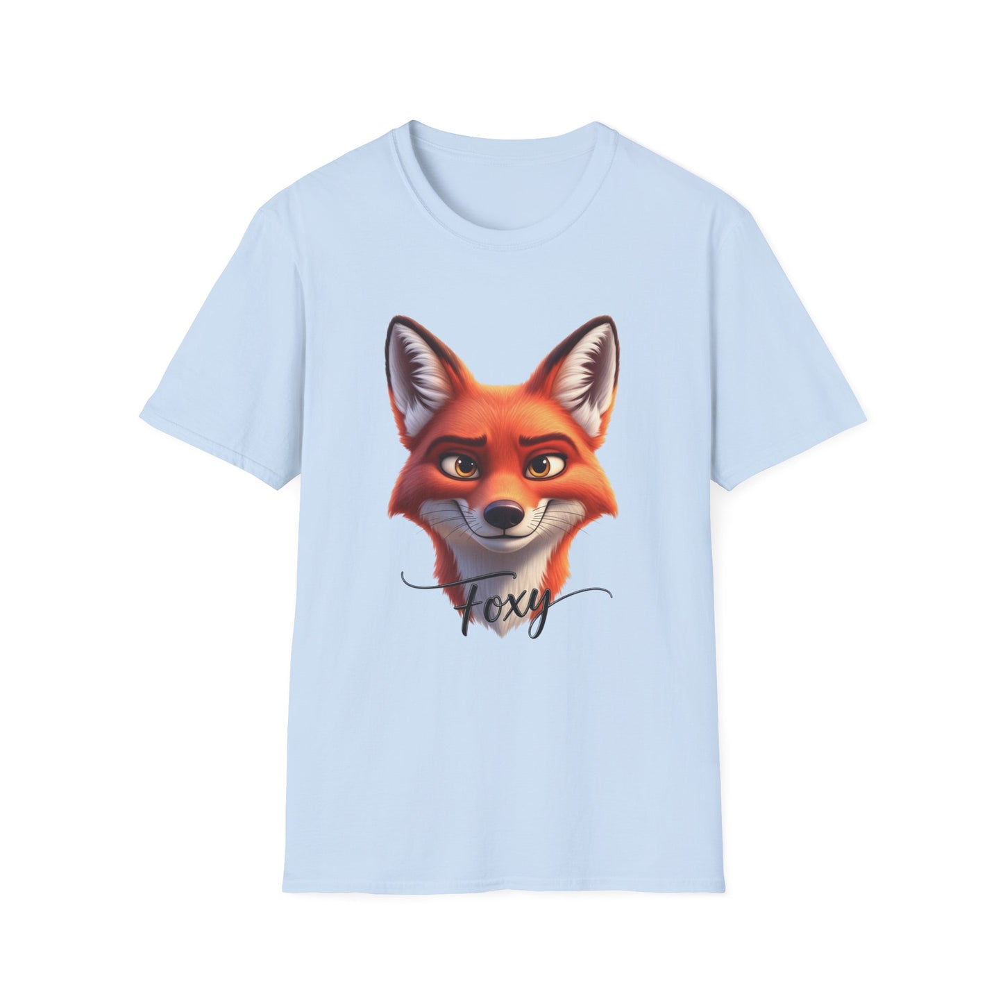 Foxy T-Shirt, Cute Fox Graphic Tee, Animal Lover Shirt, Fun And Confident Top, Playful Pun Gift, Soft Cotton Tee For Everyday Wear