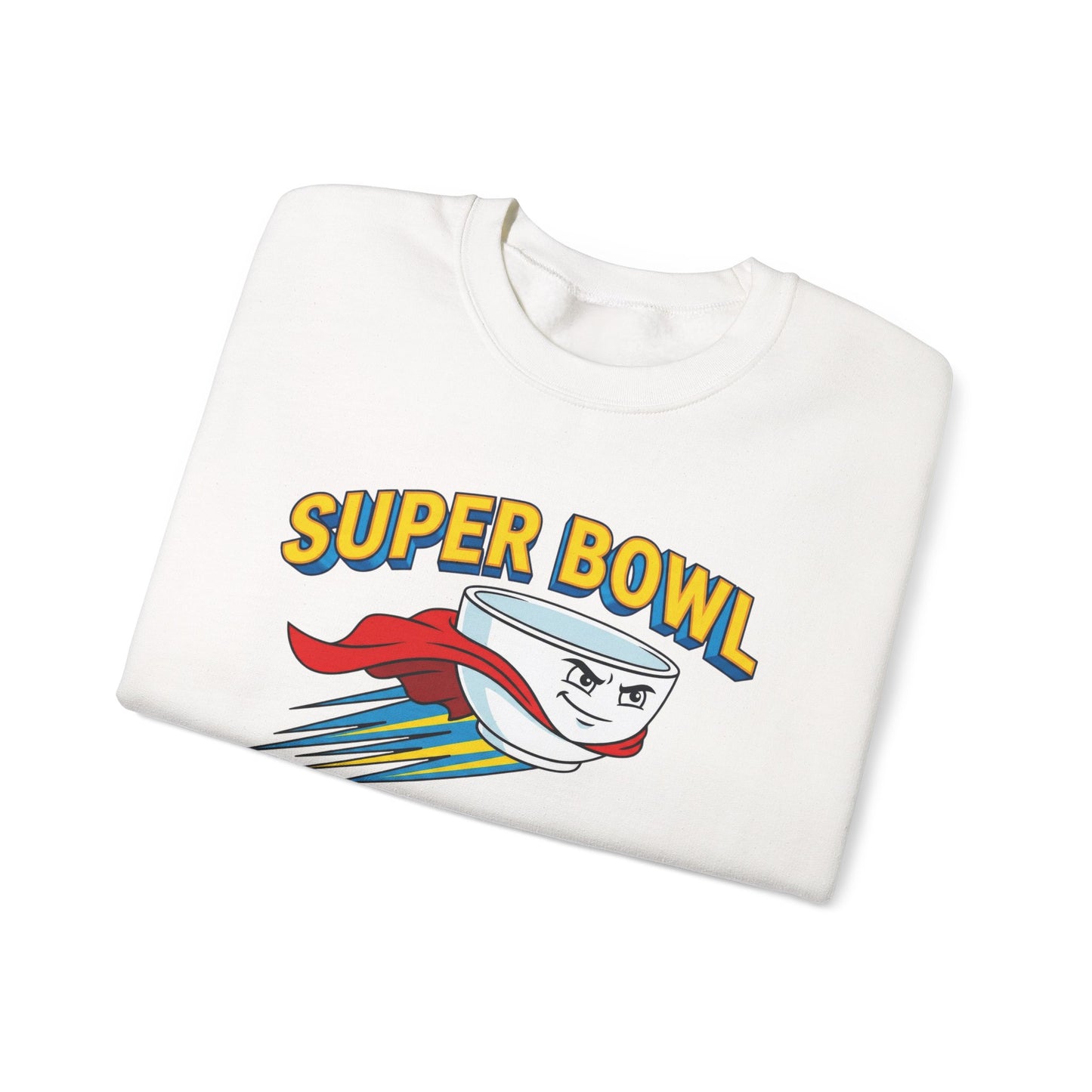 Super Bowl Sweatshirt, Funny Super Bowl Shirt, Football Party Sweatshirt, Game Day Crewneck, Bowl Pun Sweatshirt, Unisex Graphic Crew