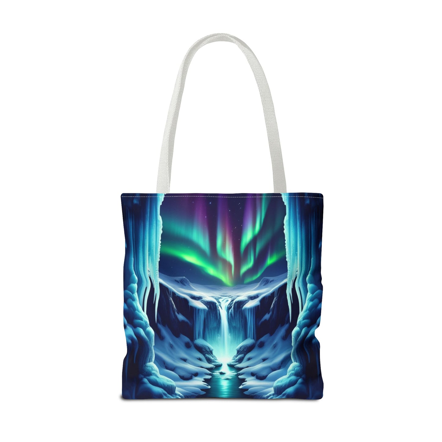 Icy Landscape Tote Bag