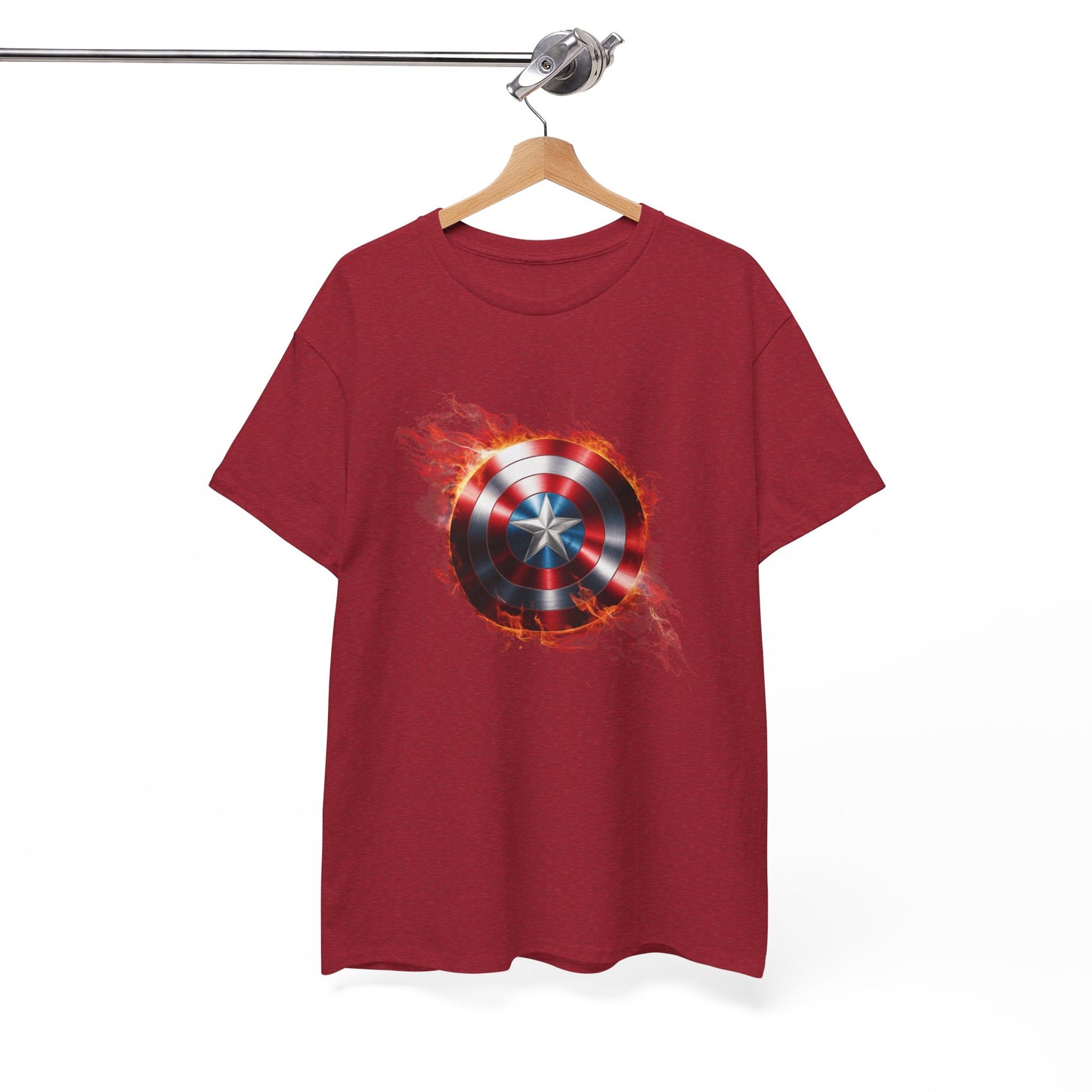 Captain America Flame Tee