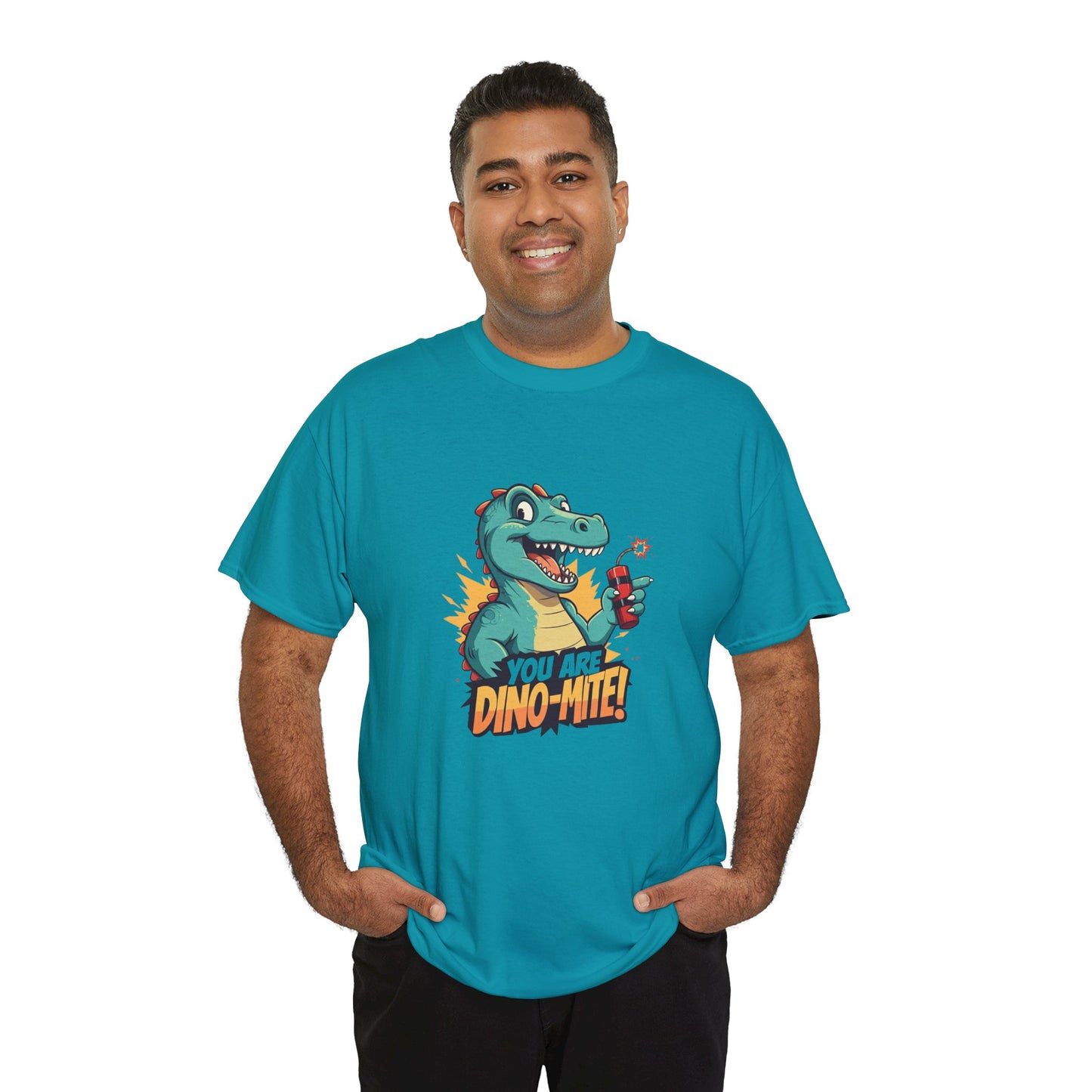 You Are Dino-Mite T-Shirt – Funny Dinosaur Graphic Tee | Cute T-Rex Shirt for Kids & Adults | Unisex Dino Lover Gift | Explosion Design