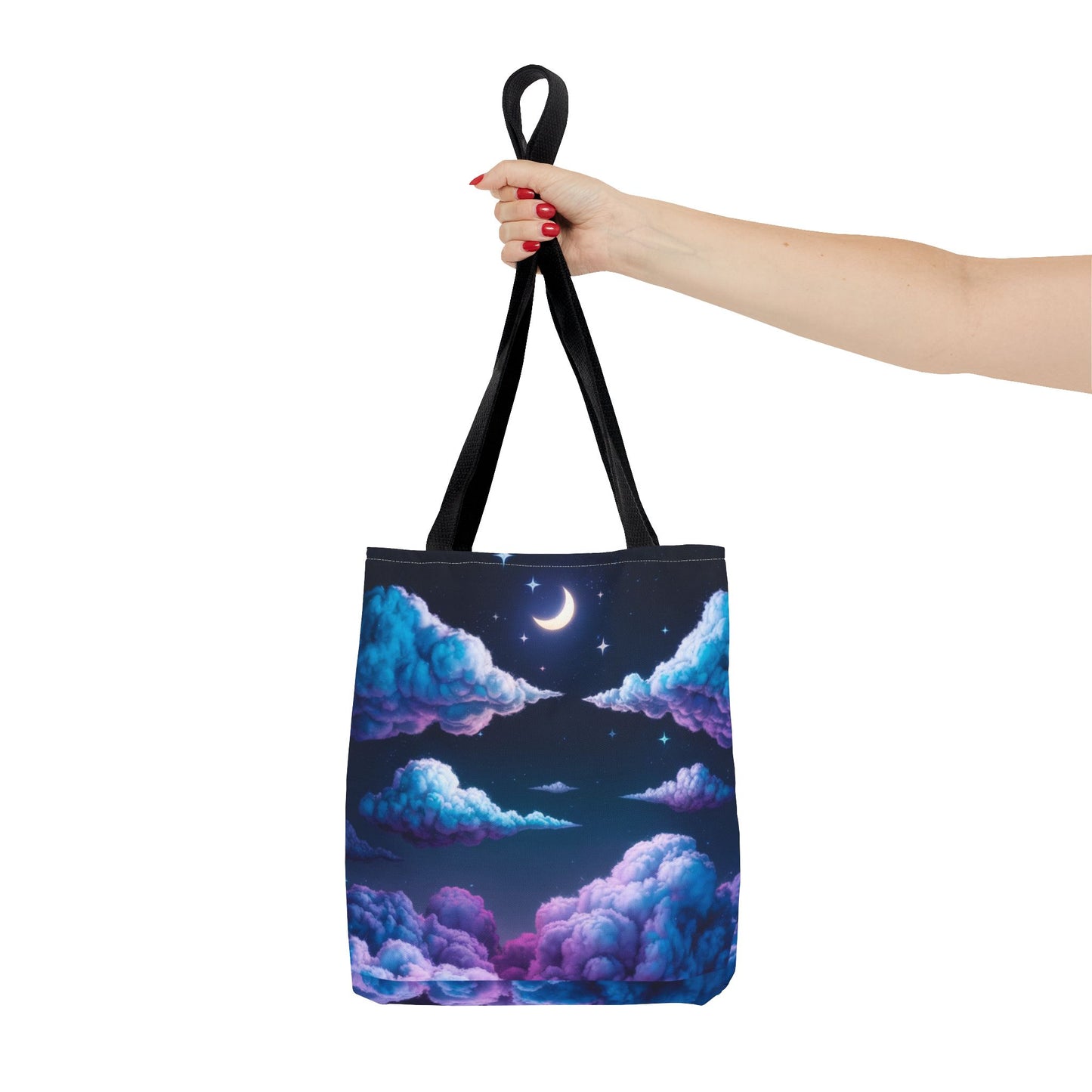 Dreamy Clouds & Moon Tote Bag