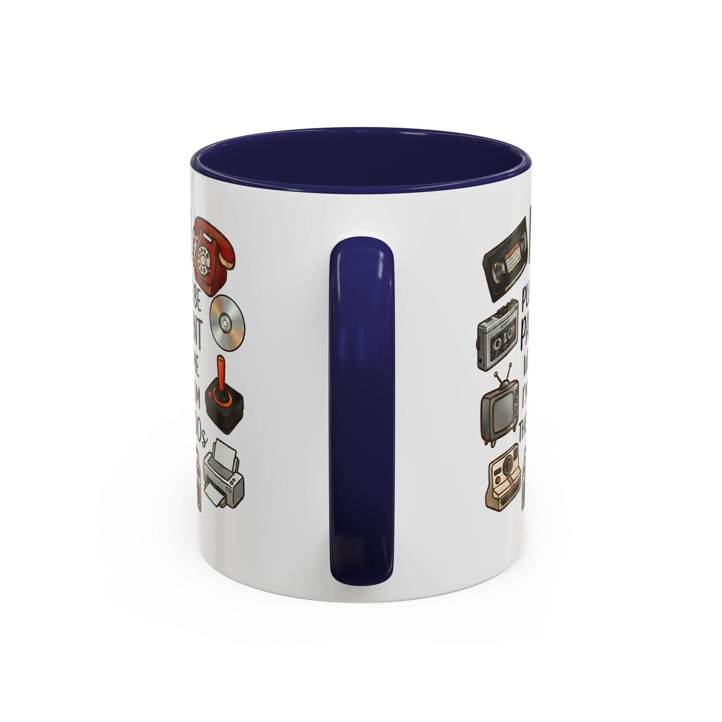 Please Be Patient Mug, Funny Retro Coffee Mug, I’m From The 1900s Mug, Vintage Tech Humor Cup, Gag Gift Mug