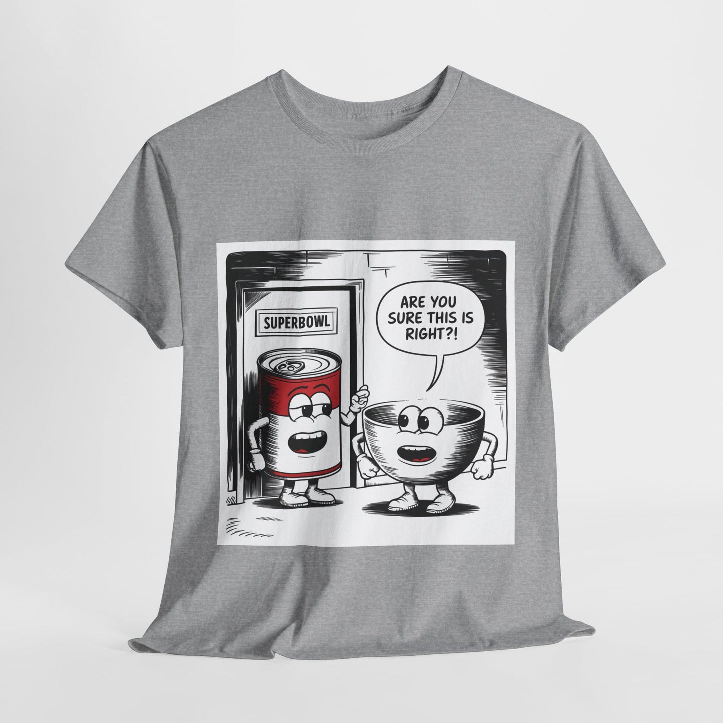 Comic Unisex Tee - Superbowl Design