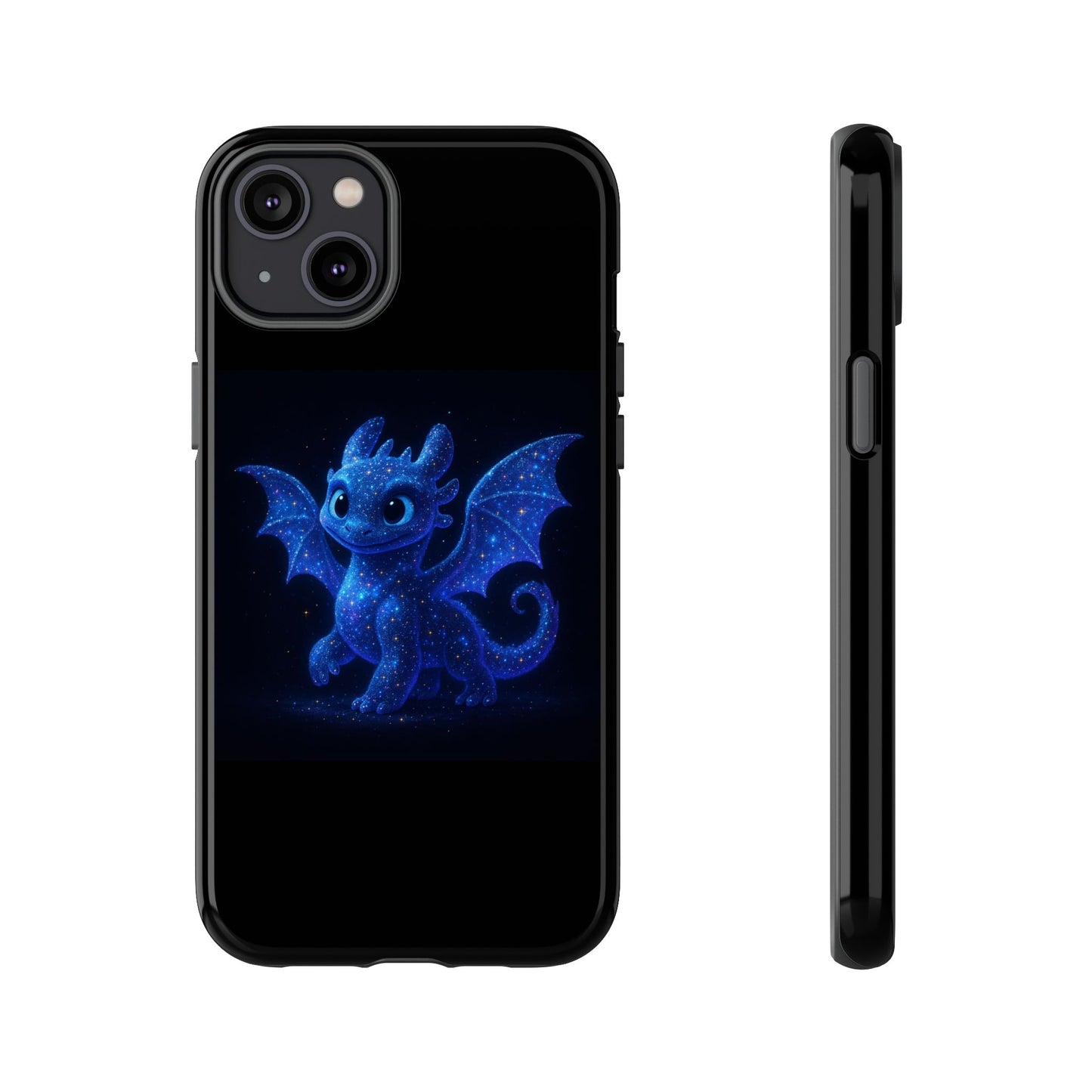 Galaxy Dragon iPhone Case - Cute Fantasy Star Phone Cover for iPhone Phones | Gift for Dragon Lover | Cosmic Creature Art