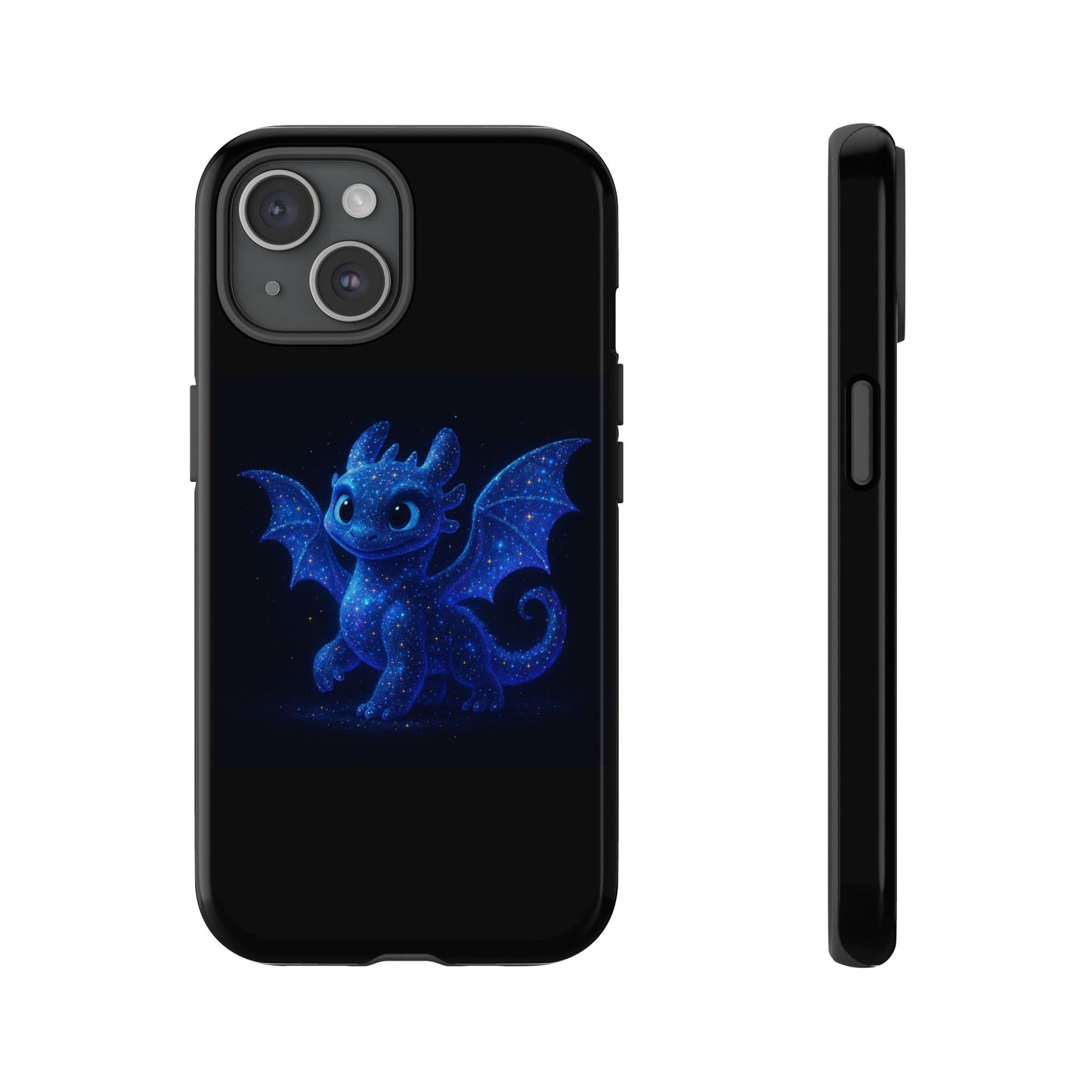 Galaxy Dragon iPhone Case - Cute Fantasy Star Phone Cover for iPhone Phones | Gift for Dragon Lover | Cosmic Creature Art