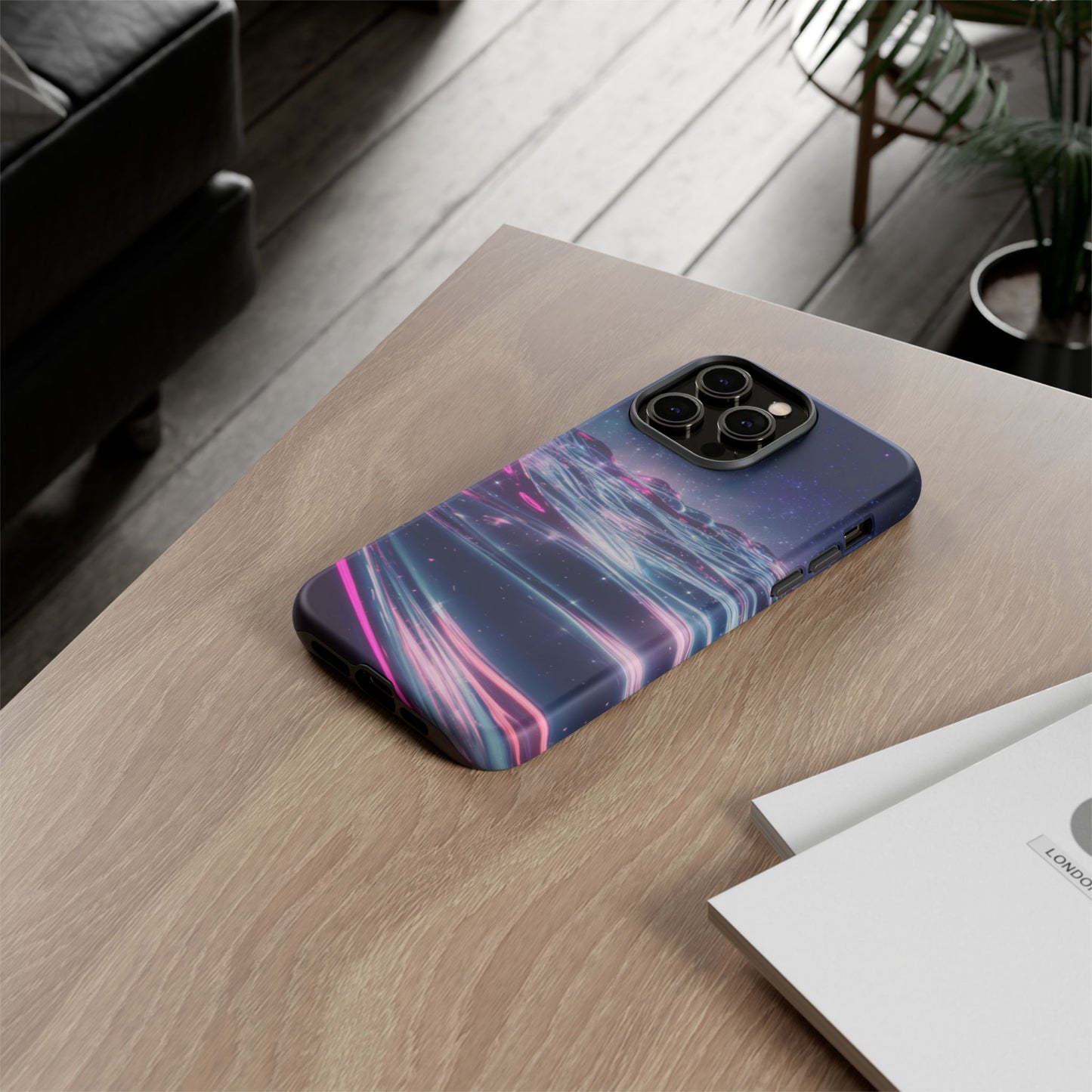 iPhone Case - Galactic Ocean and Sky Tough Case