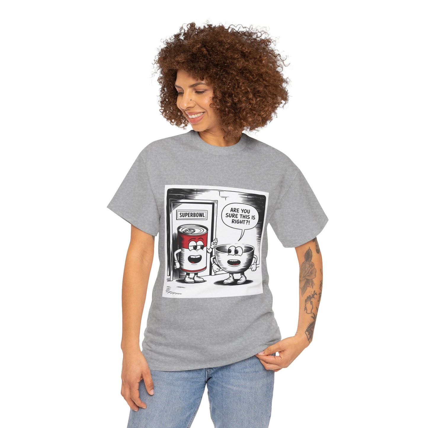 Comic Unisex Tee - Superbowl Design