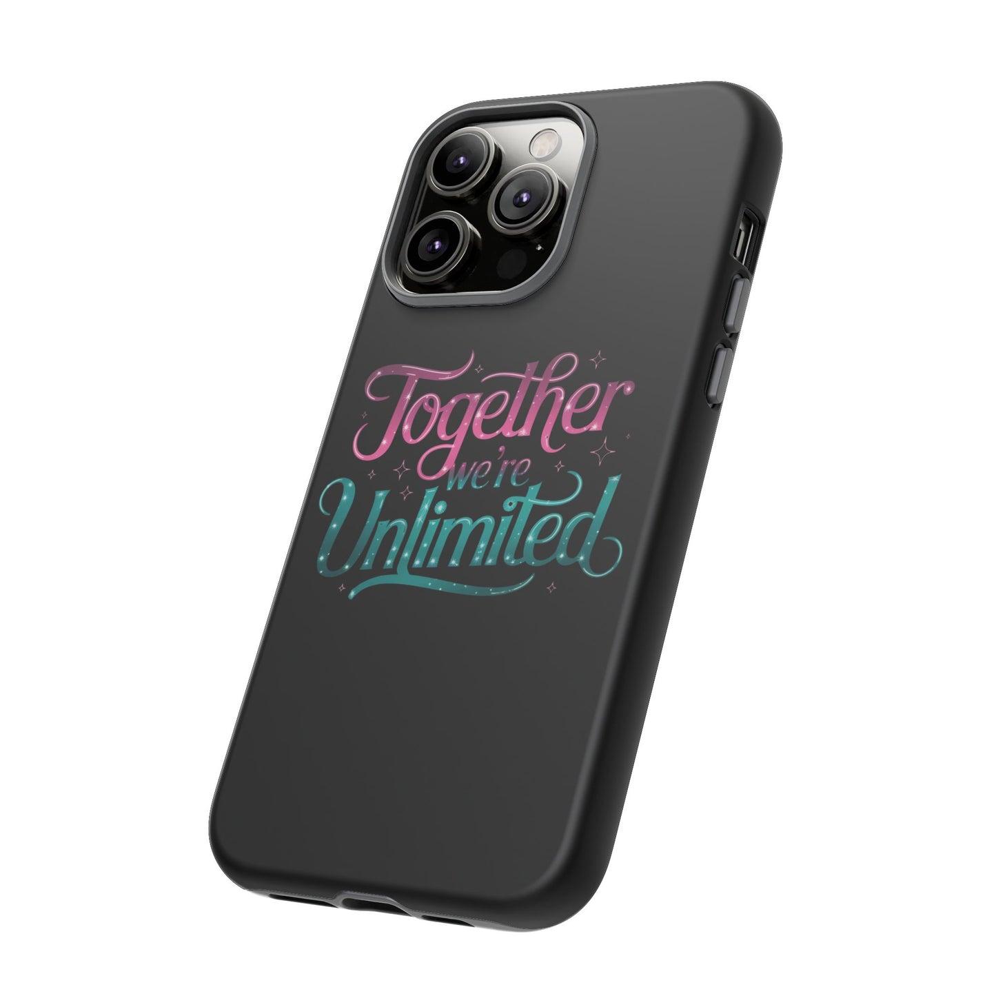 iPhone Case with Musical Quote Together We're Unlimited Musical Phone Case